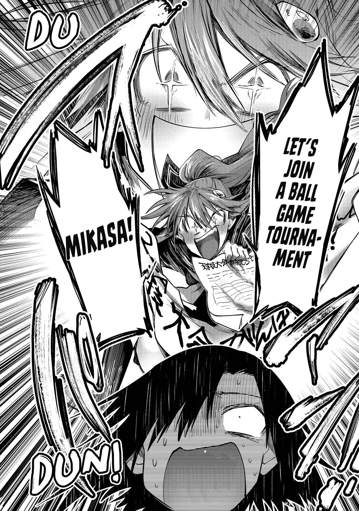 Hinata and Mikasa Chapter 4 - Page 13