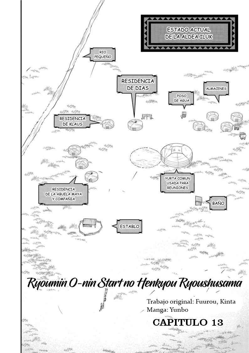 Ryoumin 0-nin Start no Henkyou Ryoushusama ~Ao no Dias to Soukaku no Otome~ Chapter 13 - Page 4