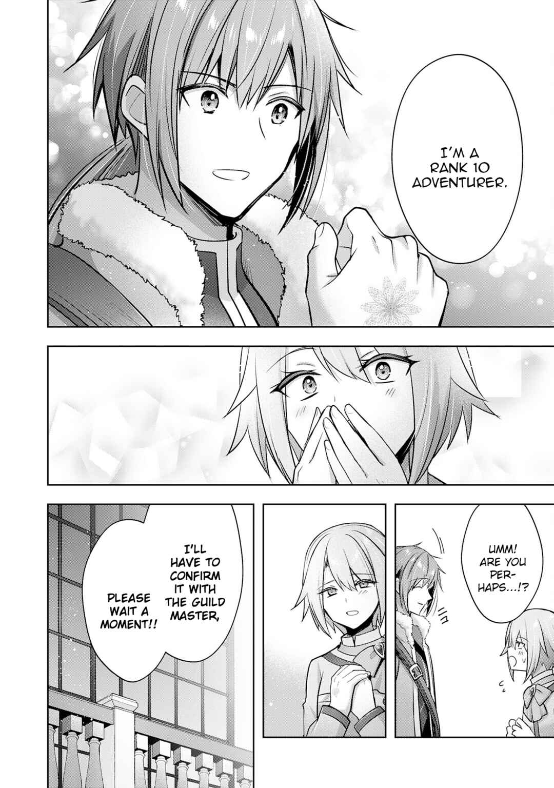 Uketsukejou ni Kokuhaku Shitakute Guild ni Kayoitsumetara Eiyuu ni Natteta Chapter 35 - Page 4