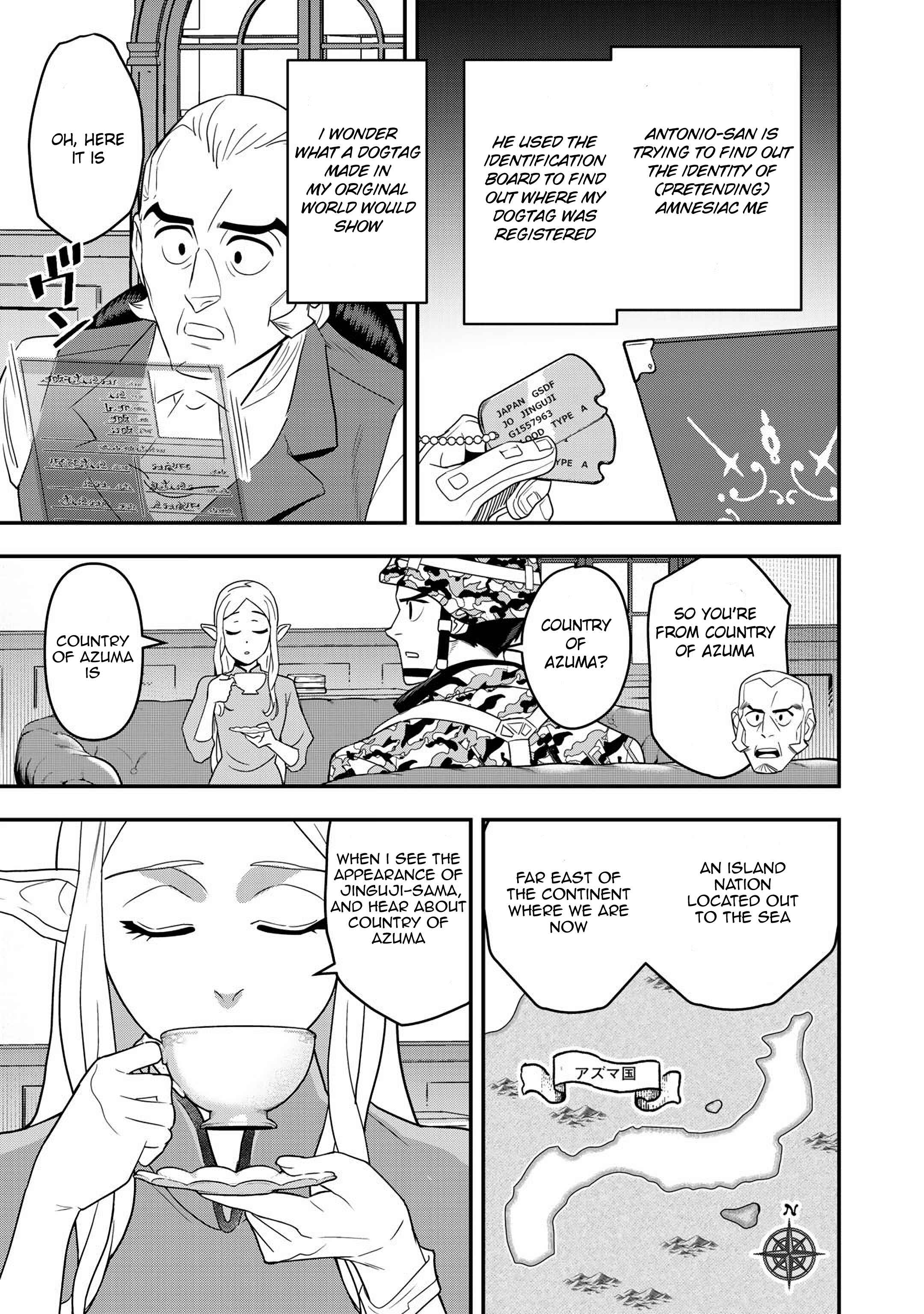 Bocchi Jieikan no Isekai Funsenki Chapter 3 - Page 22