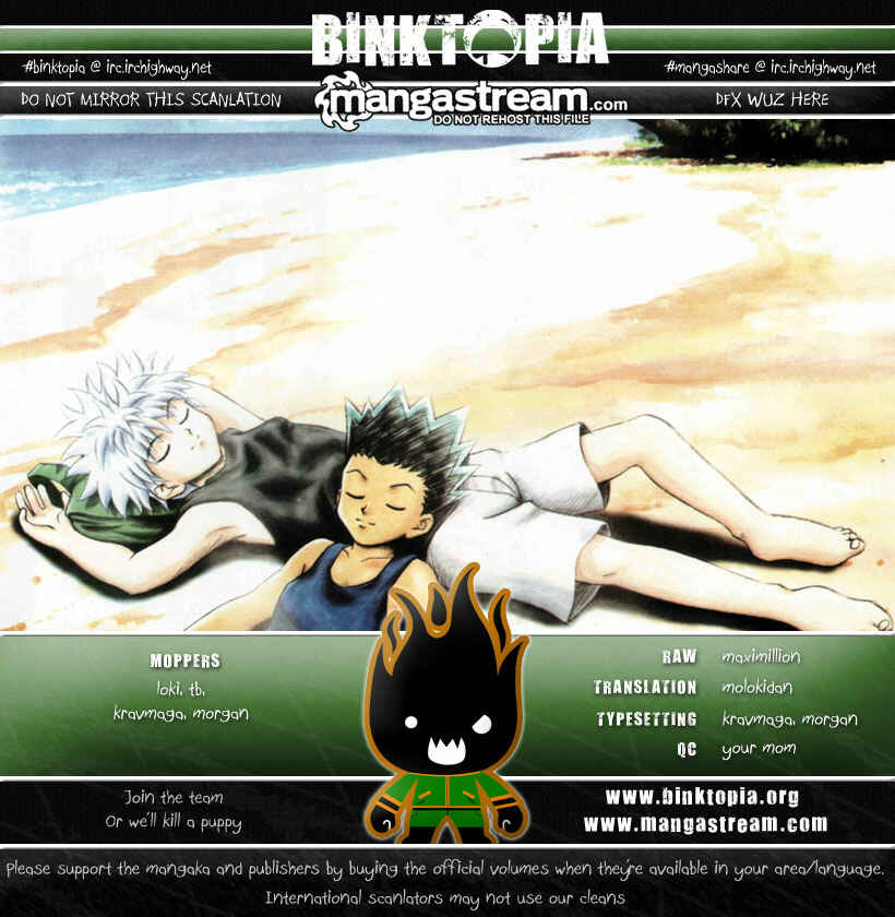 Hunter x Hunter Chapter 306 - Page 1