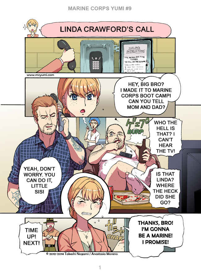 Marine Corps Yumi Chapter 9 - Page 1