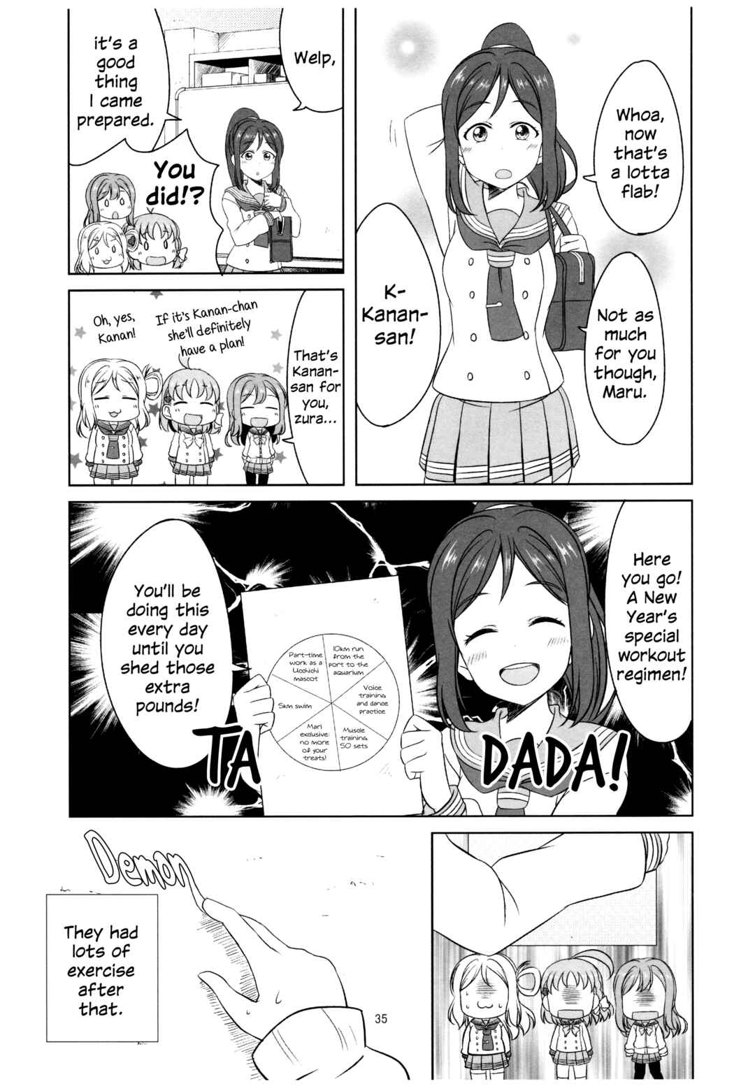 Love Live! Sunshine!! - Sunshine Fanbook Digest (Doujinshi) Chapter 2 - Page 8