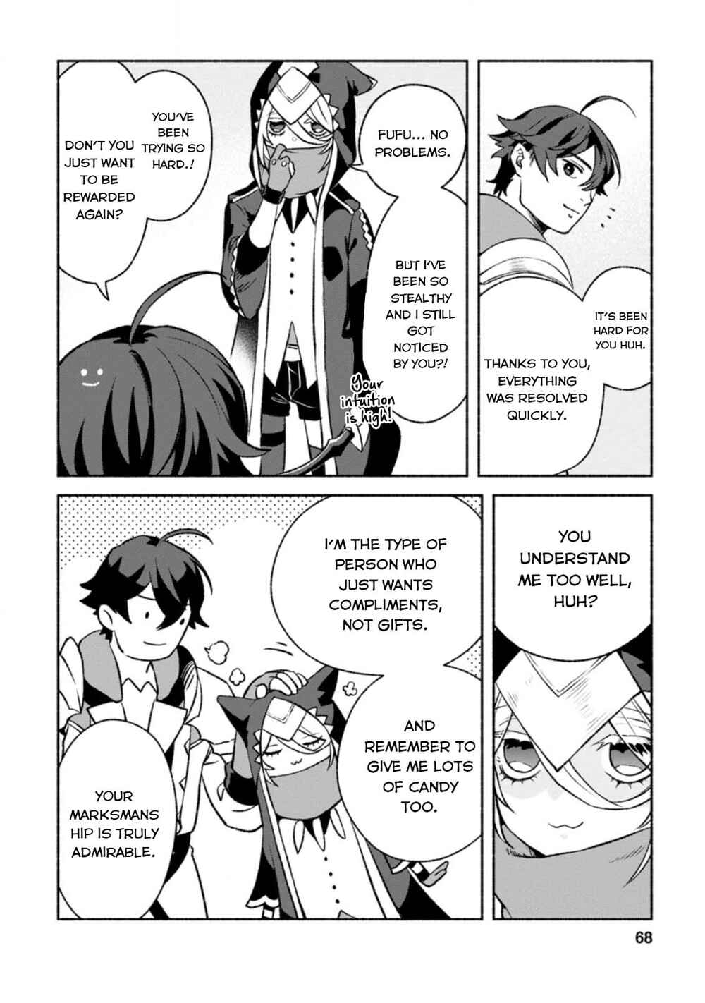 Sono Monban, Saikyou ni Tsuki: Tsuihou Sareta Bougyoryoku 9999 no Senshi, Outo no Monban to shite Musou Suru Chapter 13 - Page 5