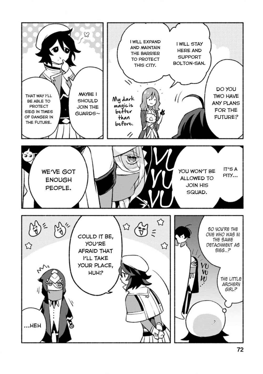 Sono Monban, Saikyou ni Tsuki: Tsuihou Sareta Bougyoryoku 9999 no Senshi, Outo no Monban to shite Musou Suru Chapter 13 - Page 9