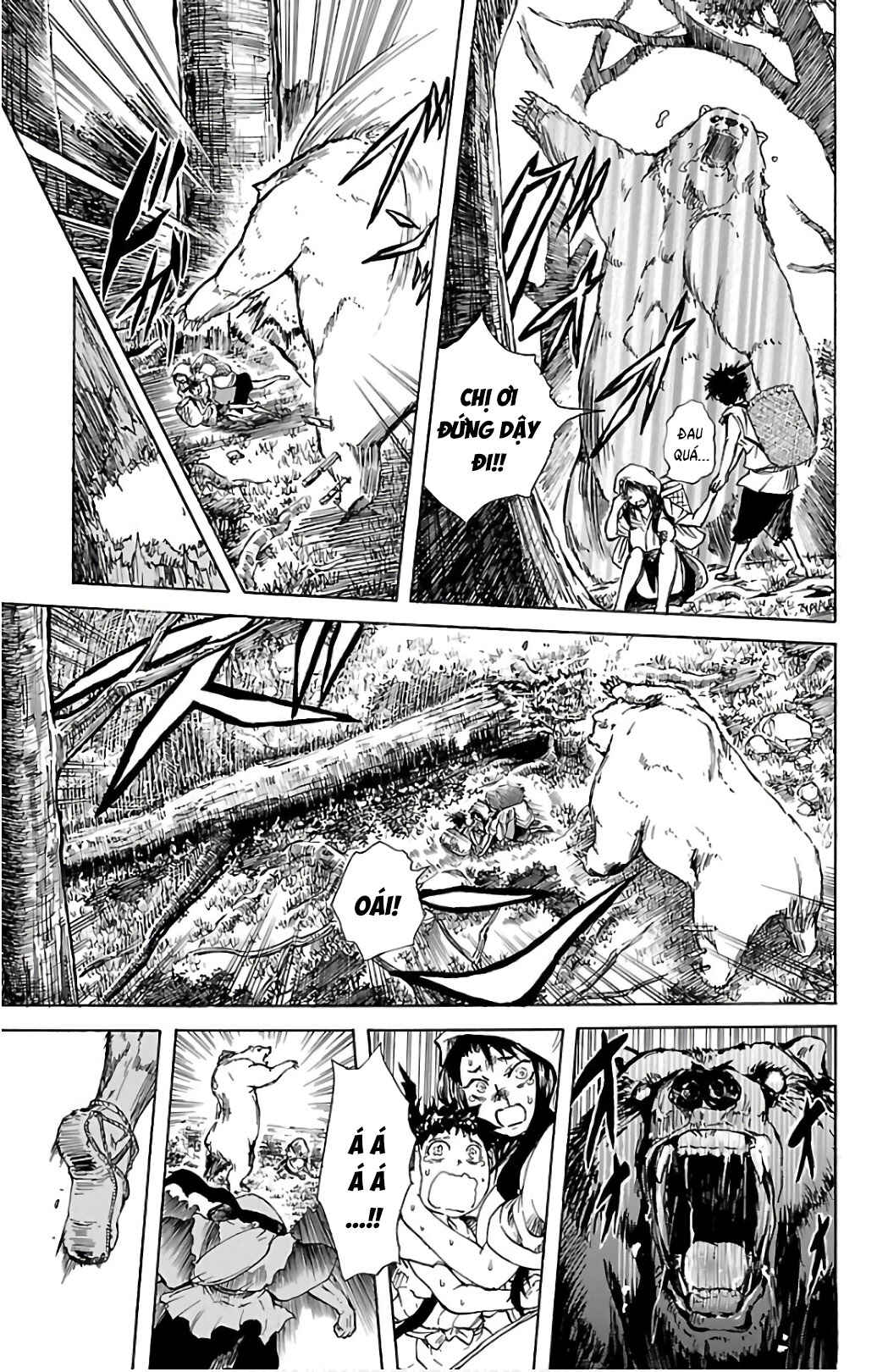 Mukade: 100 humans vs 1 gorilla Chapter 1 - Page 15