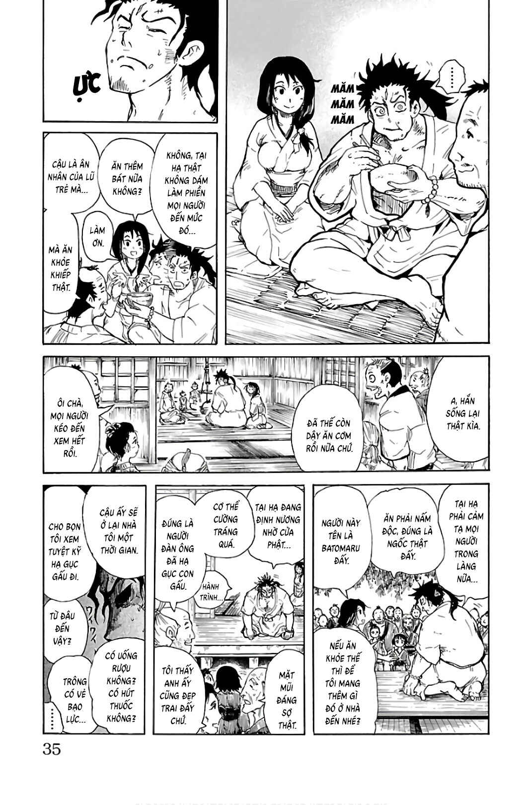 Mukade: 100 humans vs 1 gorilla Chapter 1 - Page 32