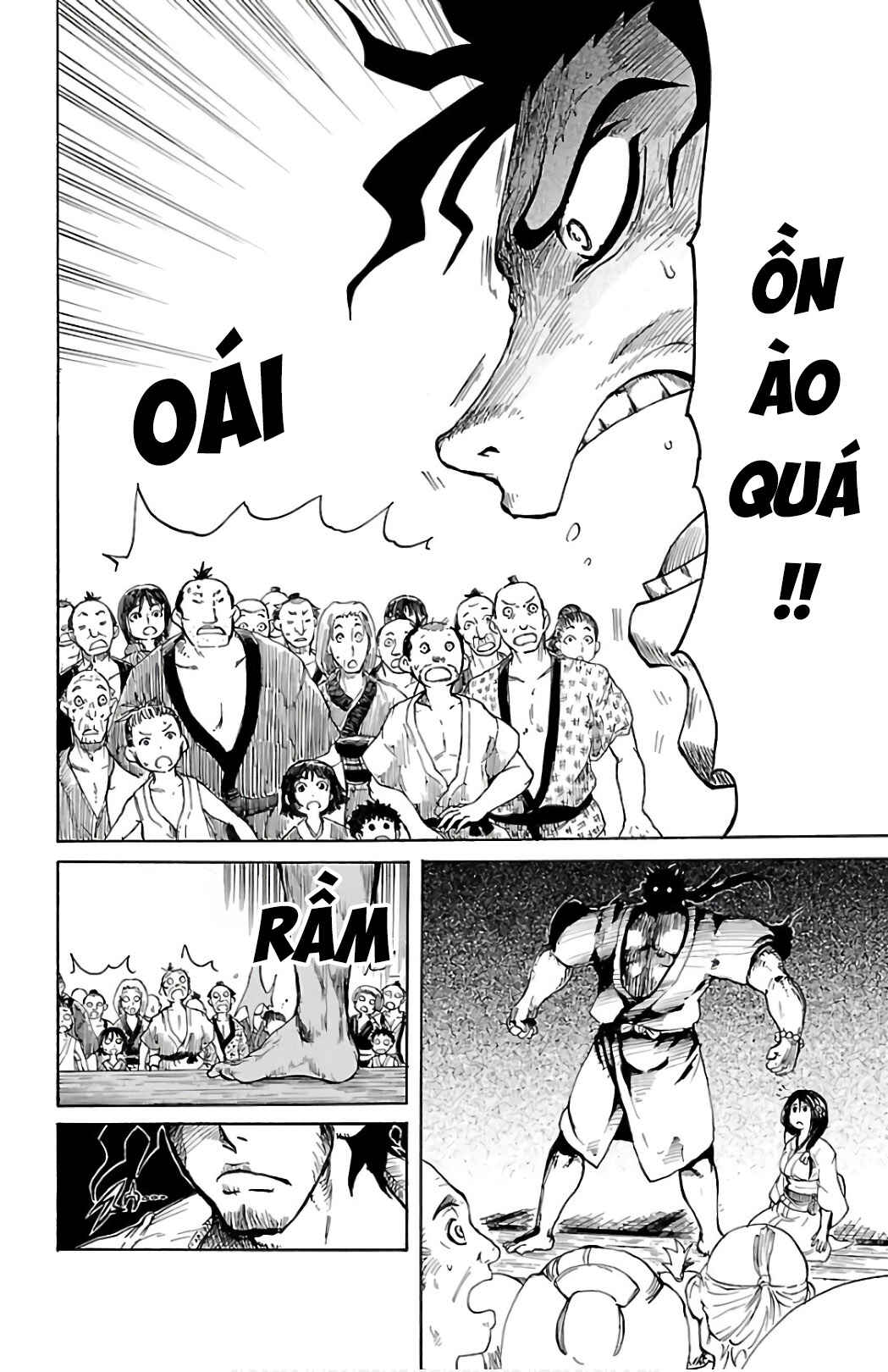 Mukade: 100 humans vs 1 gorilla Chapter 1 - Page 33