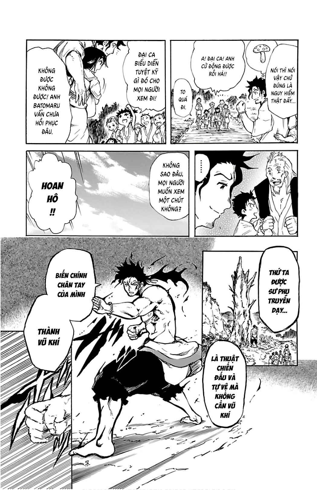 Mukade: 100 humans vs 1 gorilla Chapter 1 - Page 38