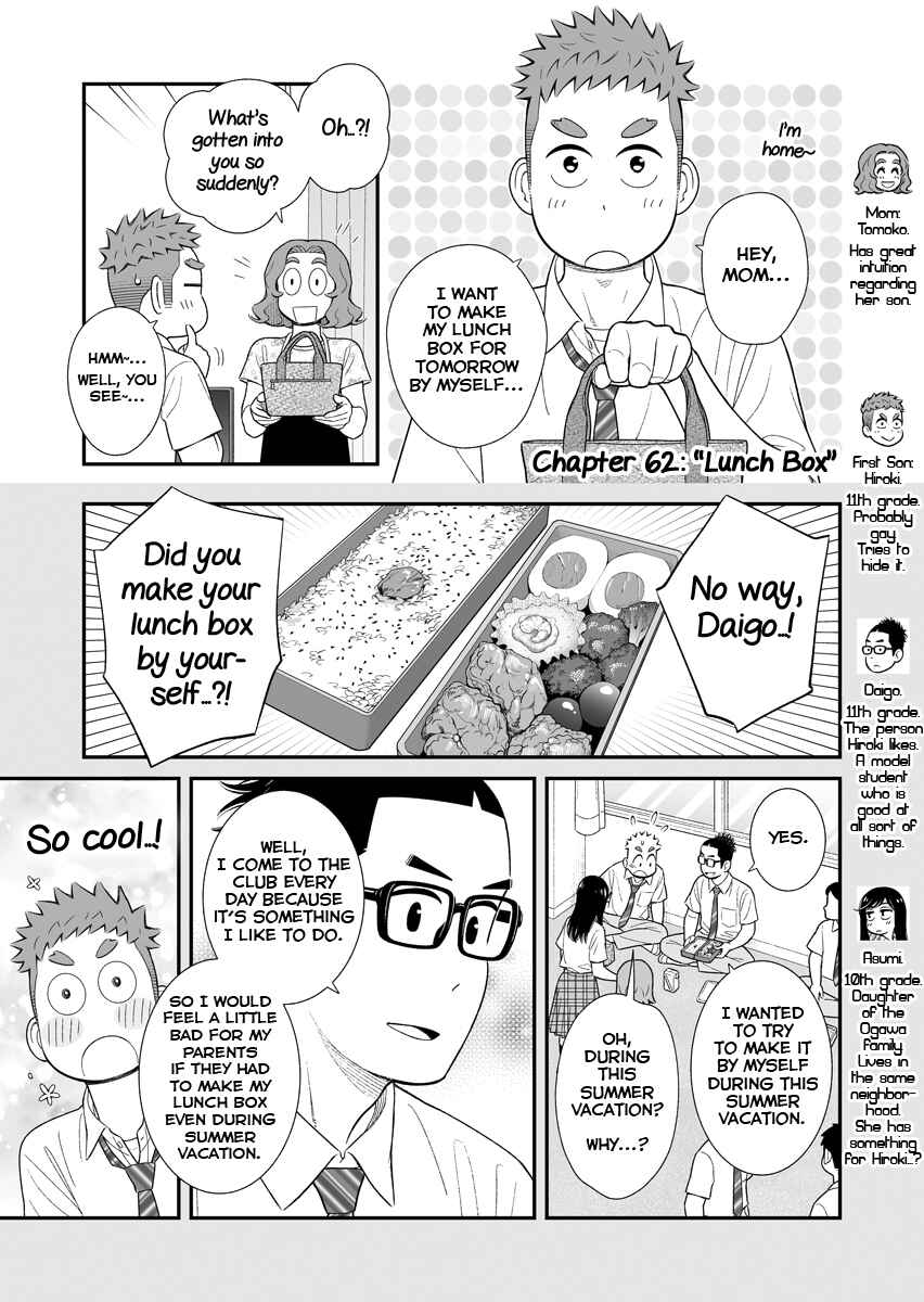 Uchi no Musuko wa Tabun Gay Chapter 62 - Page 1