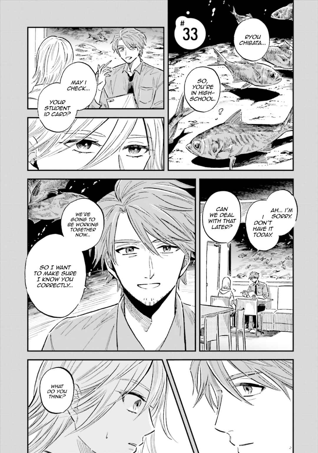 Magmell Shinkai Suizokukan Chapter 33 - Page 1