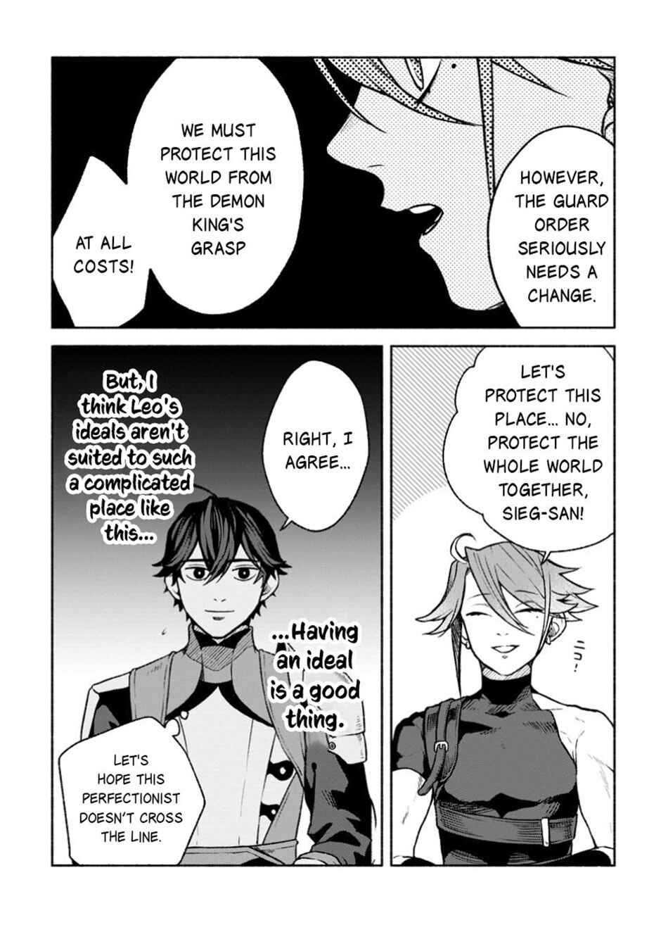 Sono Monban, Saikyou ni Tsuki: Tsuihou Sareta Bougyoryoku 9999 no Senshi, Outo no Monban to shite Musou Suru Chapter 38 - Page 24