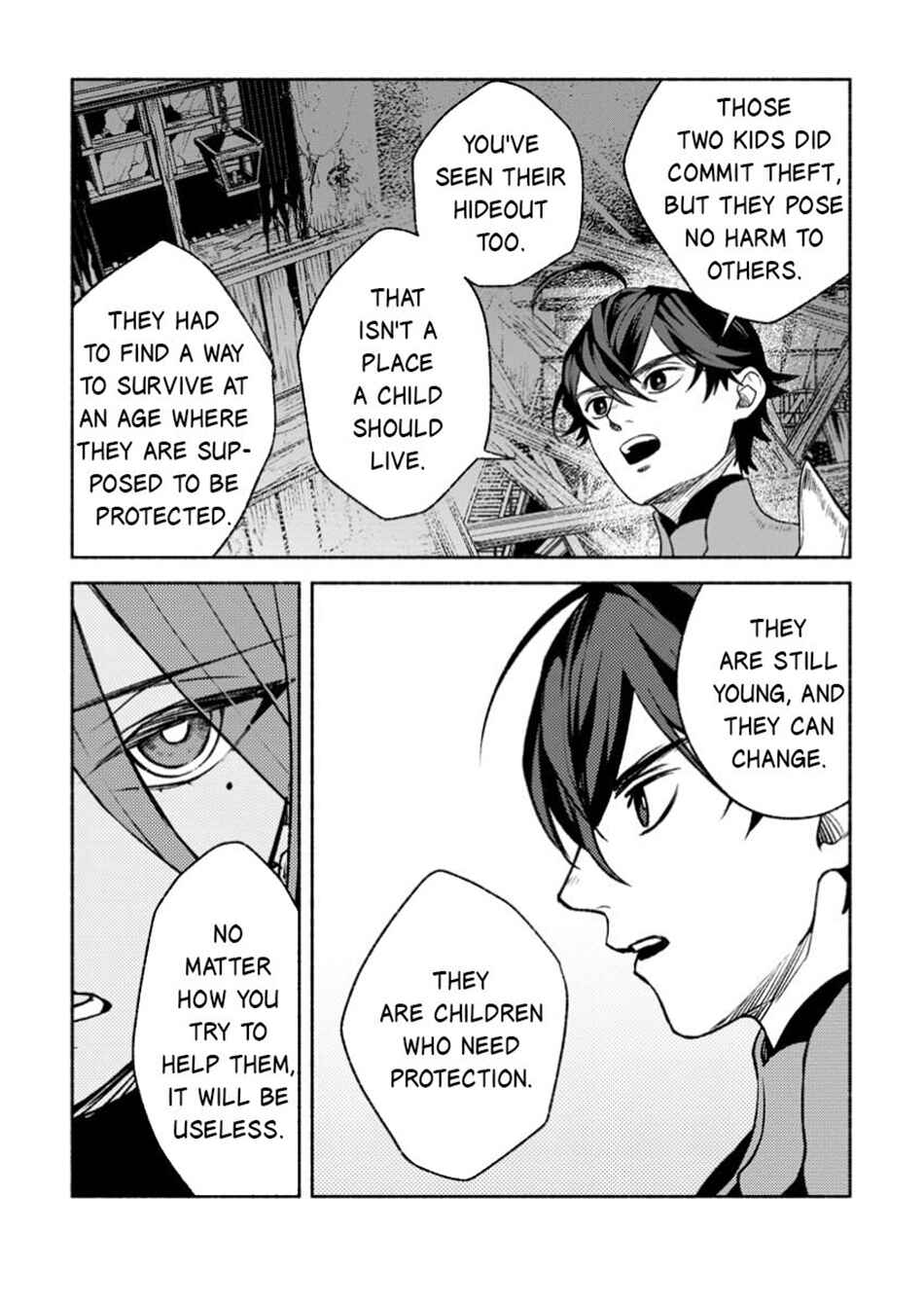 Sono Monban, Saikyou ni Tsuki: Tsuihou Sareta Bougyoryoku 9999 no Senshi, Outo no Monban to shite Musou Suru Chapter 38 - Page 6