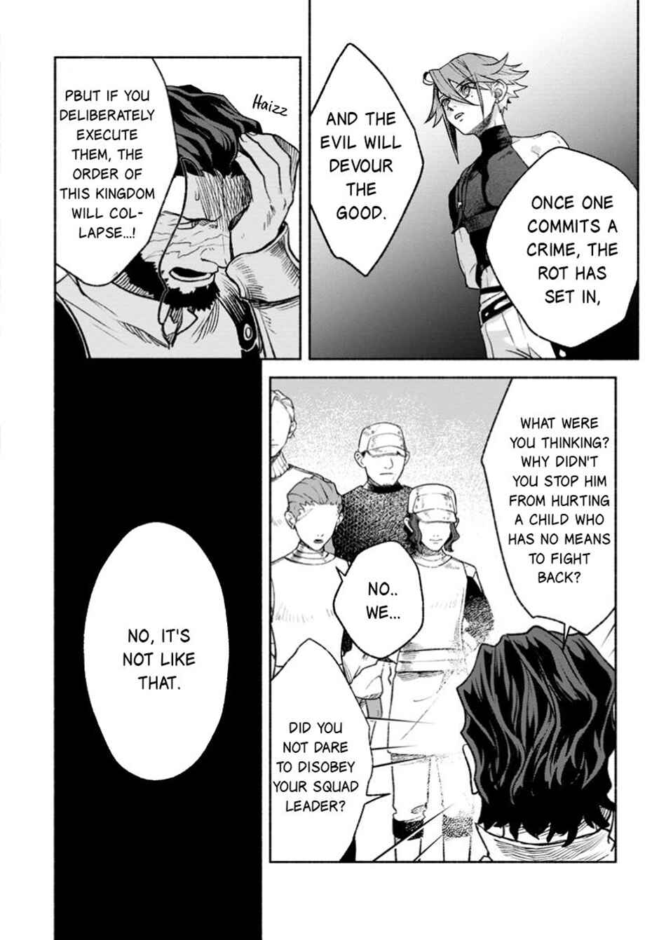 Sono Monban, Saikyou ni Tsuki: Tsuihou Sareta Bougyoryoku 9999 no Senshi, Outo no Monban to shite Musou Suru Chapter 38 - Page 7