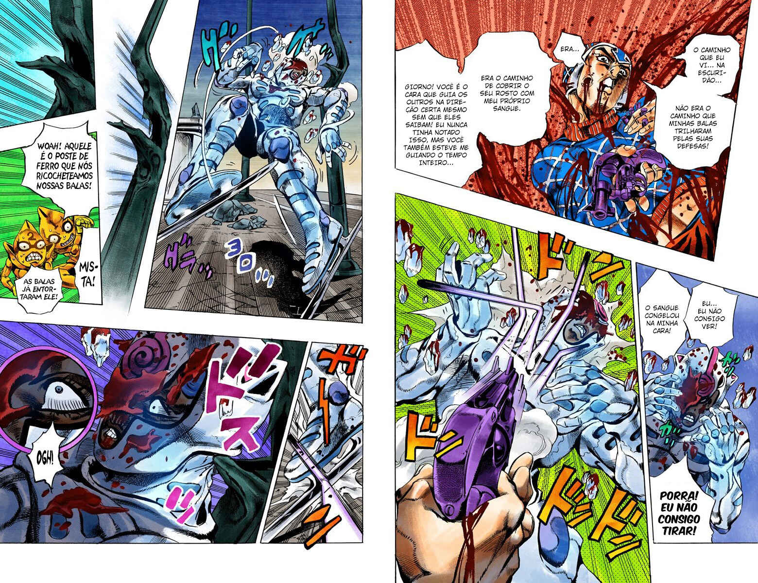 JoJo no Kimyou na Bouken: Part 5 - Ougon no Kaze Color-ban Chapter 75 - Page 12