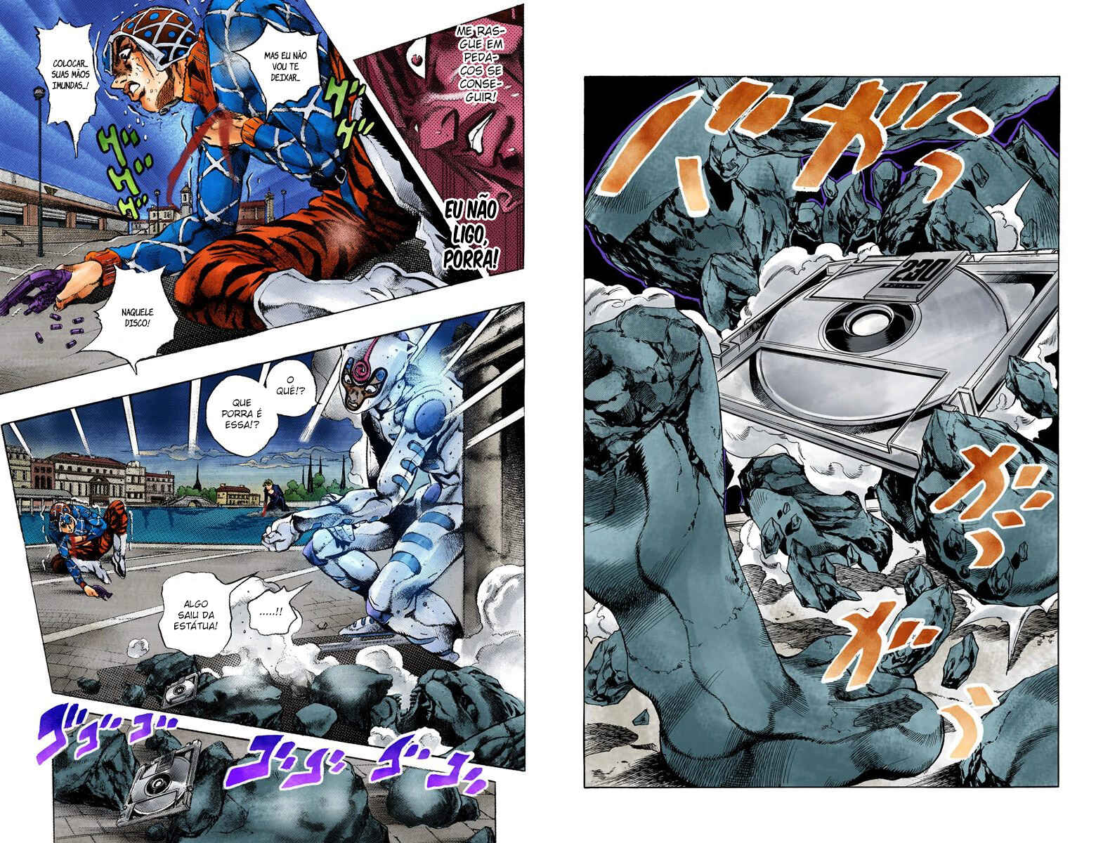 JoJo no Kimyou na Bouken: Part 5 - Ougon no Kaze Color-ban Chapter 75 - Page 3