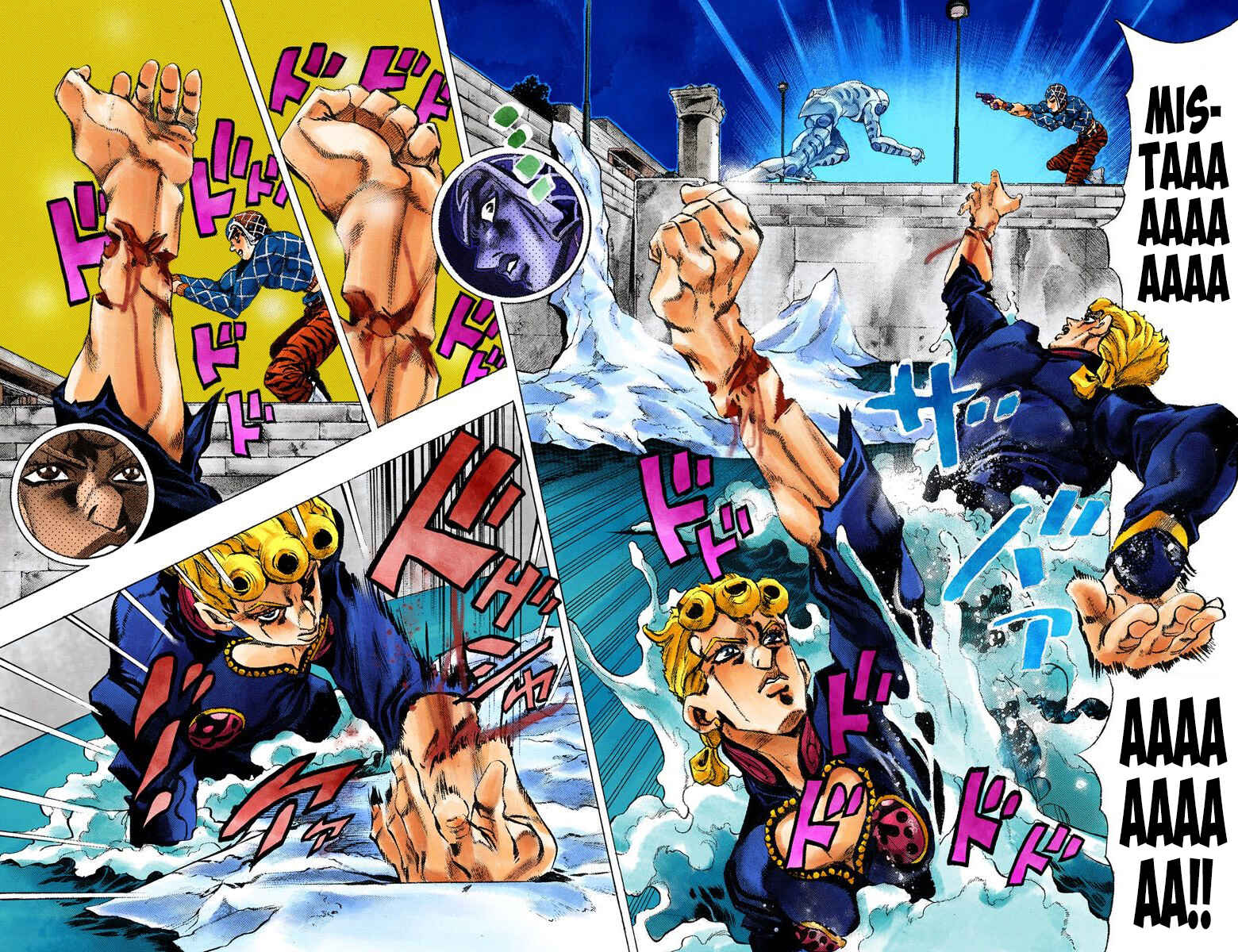 JoJo no Kimyou na Bouken: Part 5 - Ougon no Kaze Color-ban Chapter 75 - Page 6