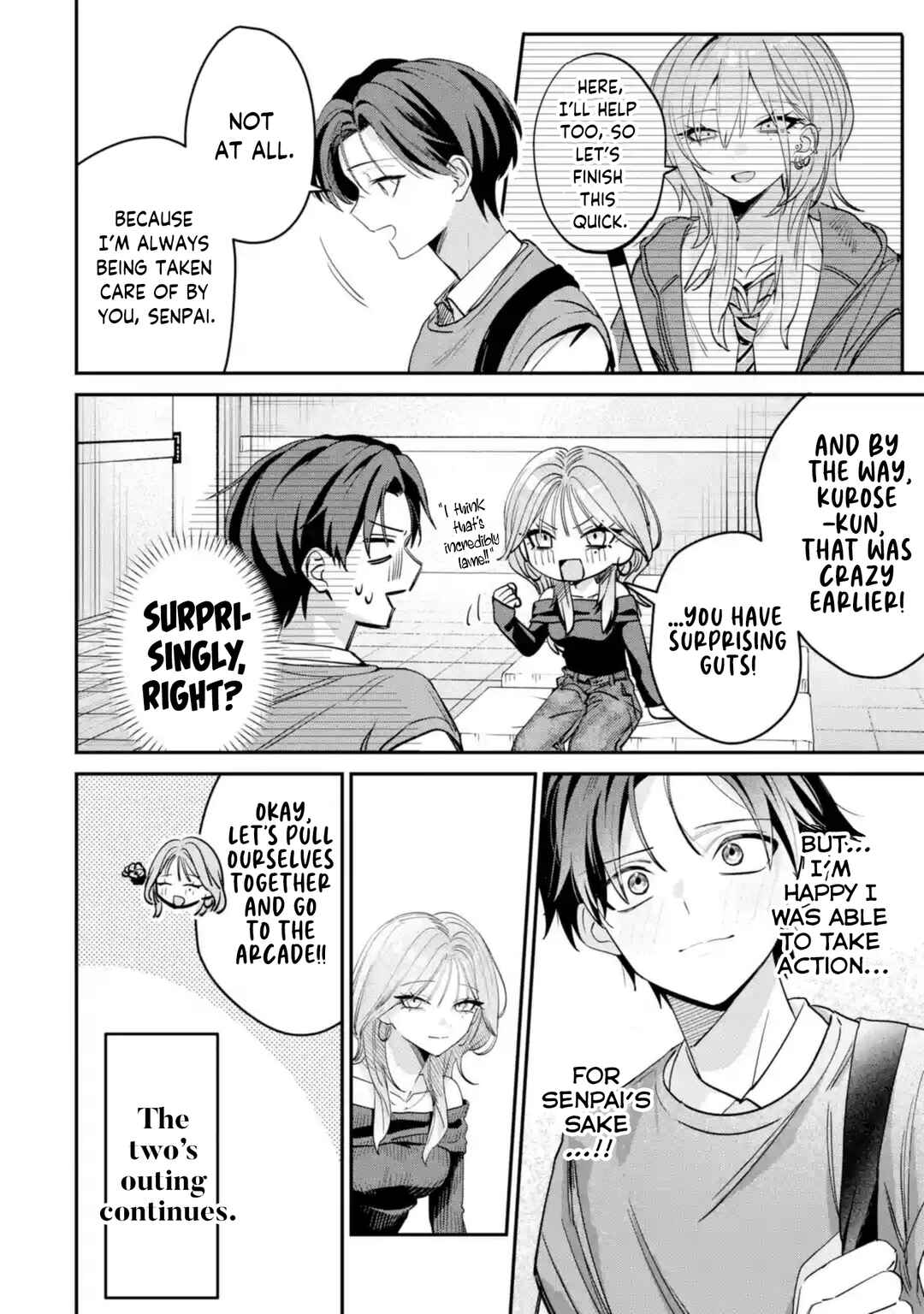 Haimiya-senpai wa Kowakute Kawaii Chapter 11 - Page 15