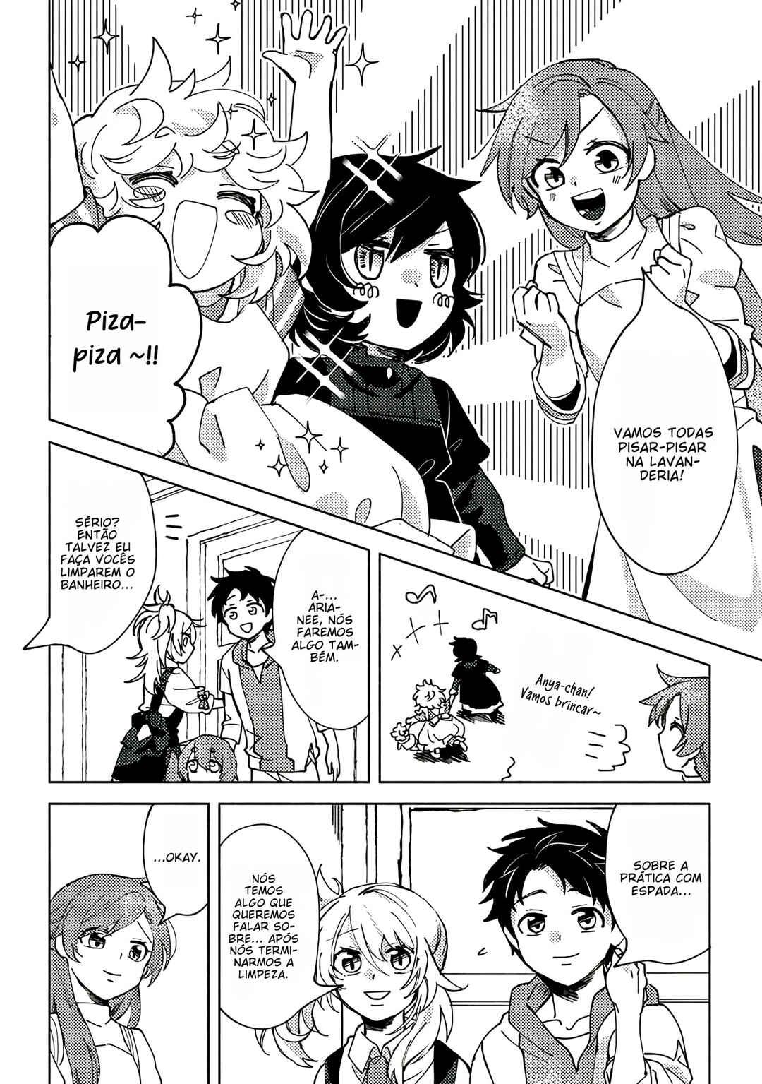 Akunin-zura Shita B-kyuu Boukensha: Shujinkou to Sono Osananajimi-tachi no Papa ni Naru Chapter 5.5 - Page 3