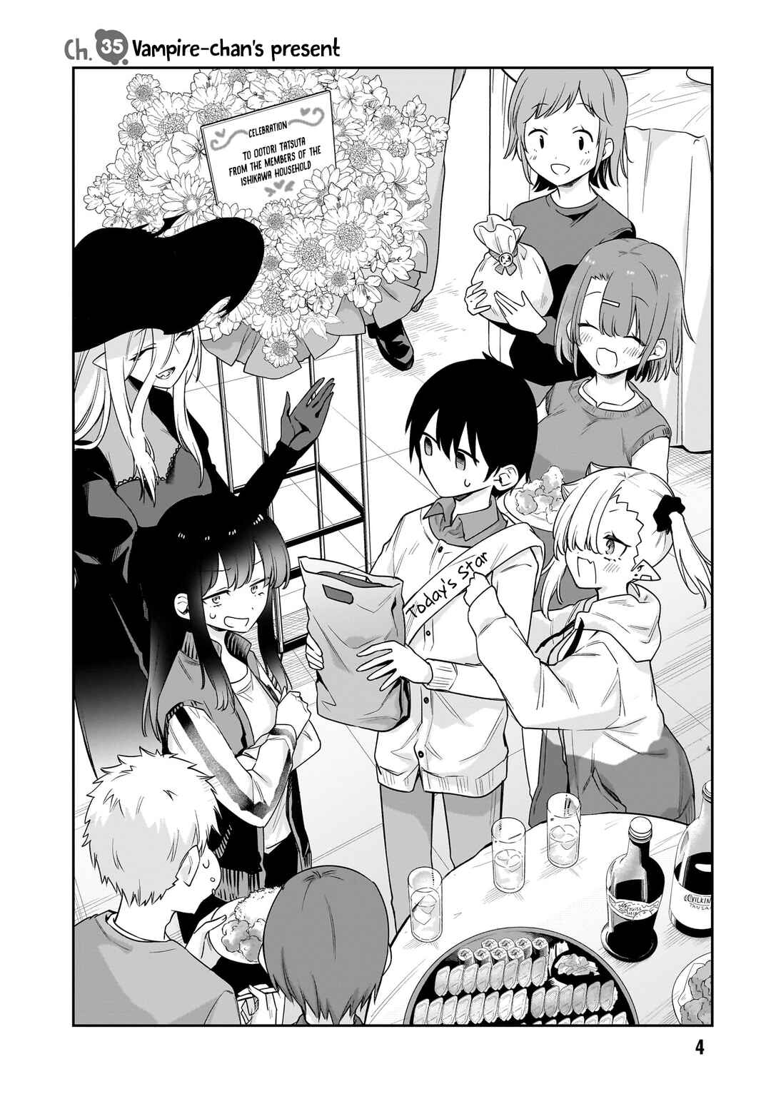 Chanto Suenai Kyuuketsuki-chan Chapter 35 - Page 5
