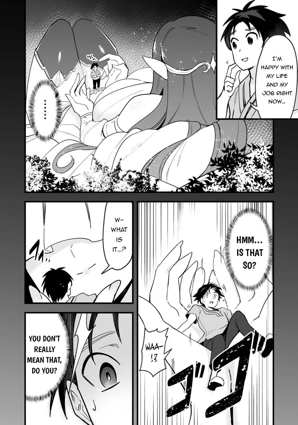 Isekai Harem Massage - Kami no Shiatsu de Nayameru Monster Musume-tachi wo Momihogusu! Chapter 2 - Page 10