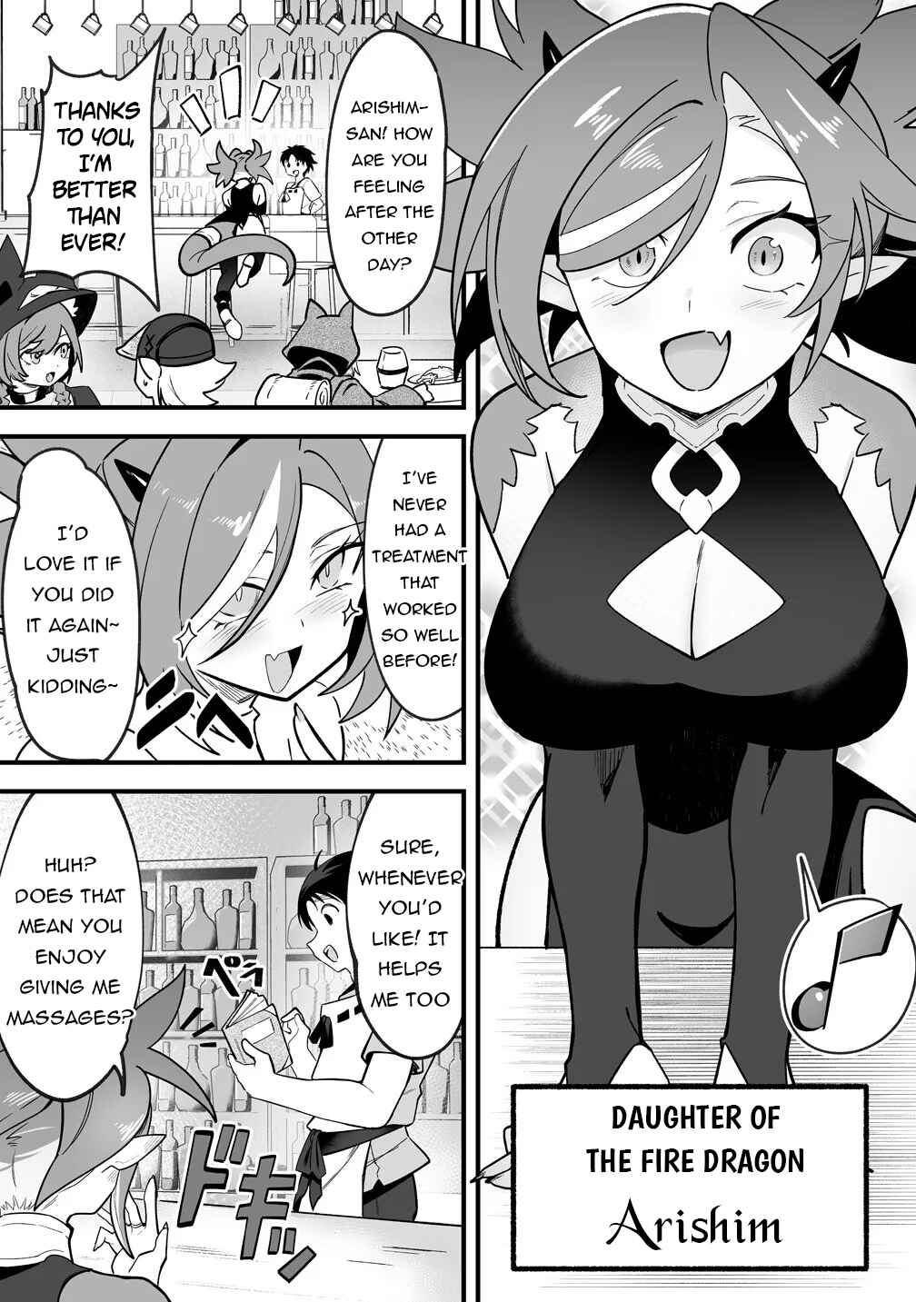 Isekai Harem Massage - Kami no Shiatsu de Nayameru Monster Musume-tachi wo Momihogusu! Chapter 2 - Page 4