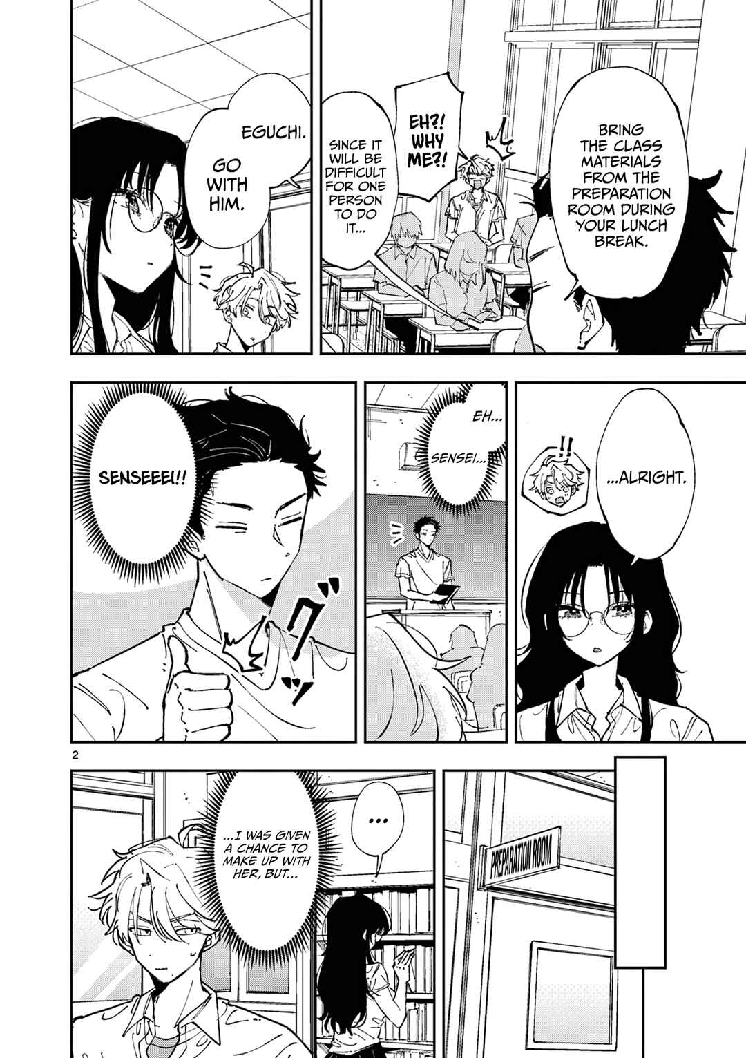 Tonari no Seki no Yatsu ga Souiu Me de Mitekuru Chapter 9 - Page 2