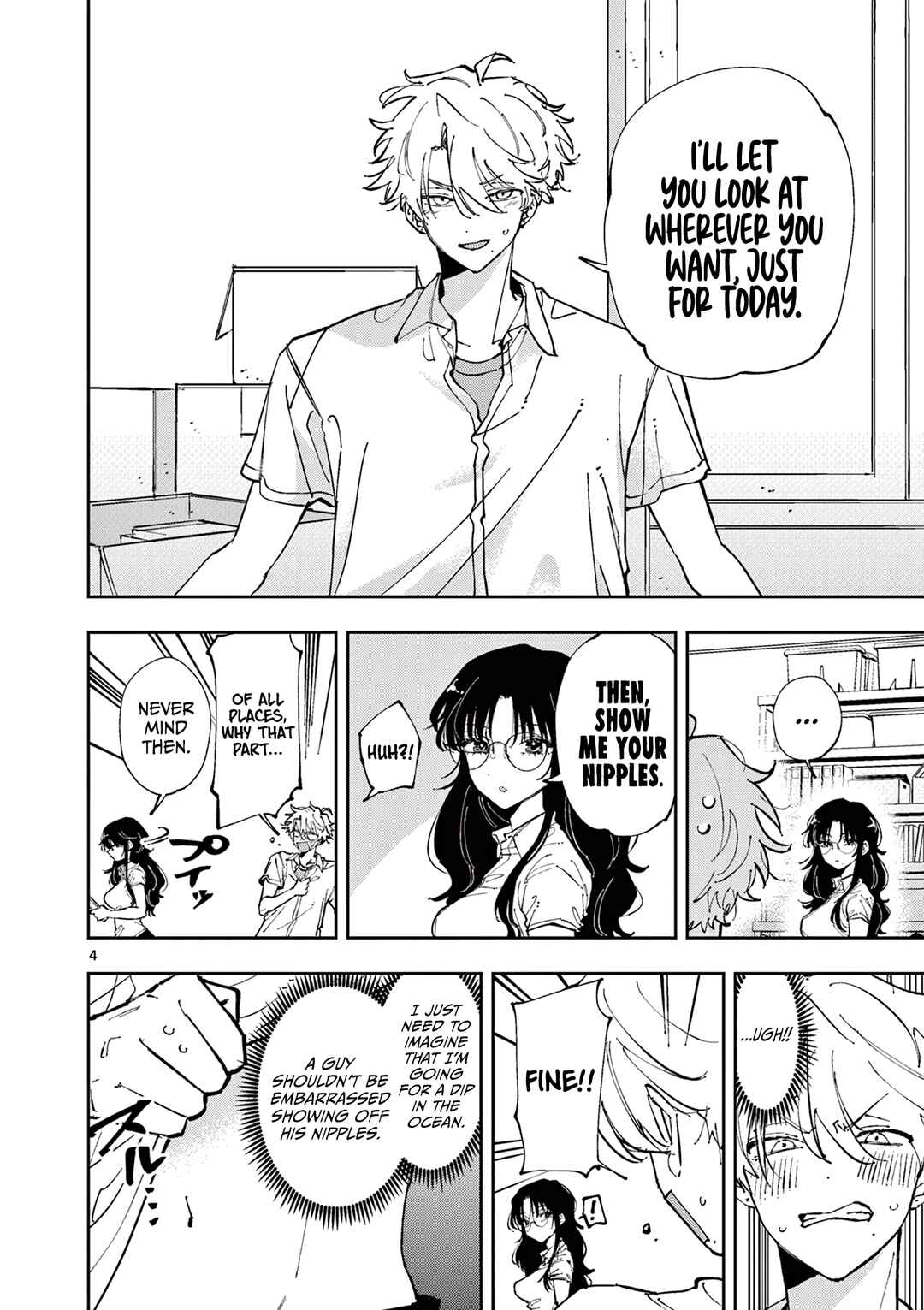 Tonari no Seki no Yatsu ga Souiu Me de Mitekuru Chapter 9 - Page 4