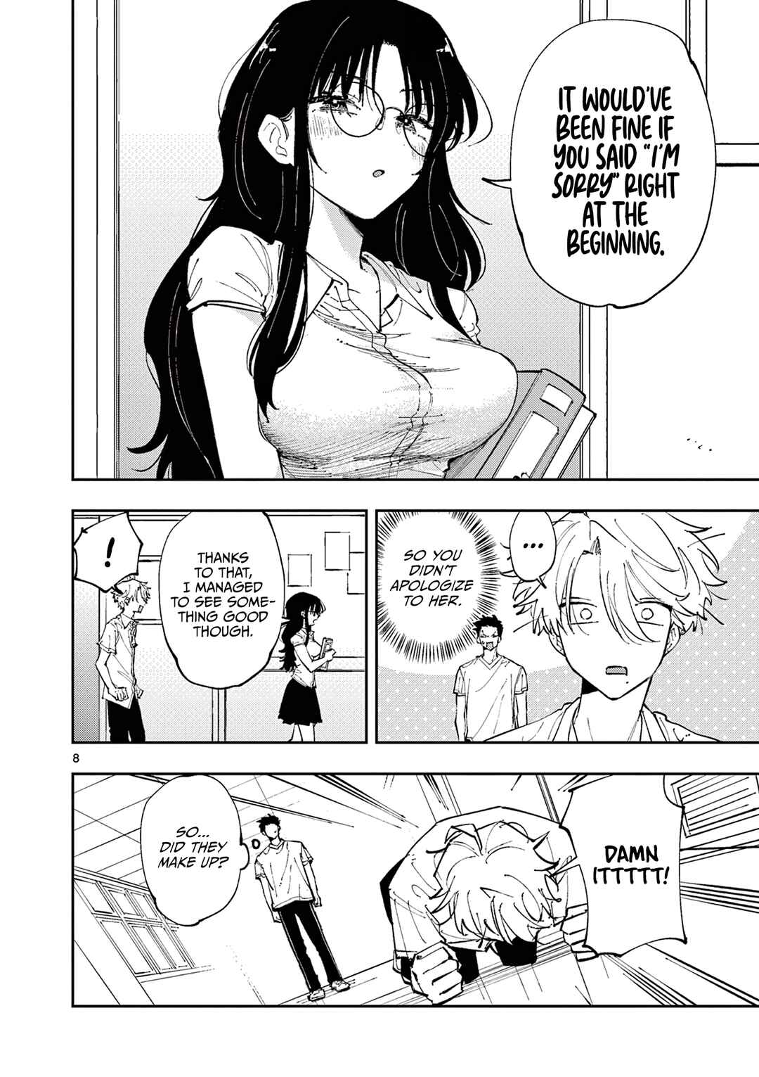 Tonari no Seki no Yatsu ga Souiu Me de Mitekuru Chapter 9 - Page 8