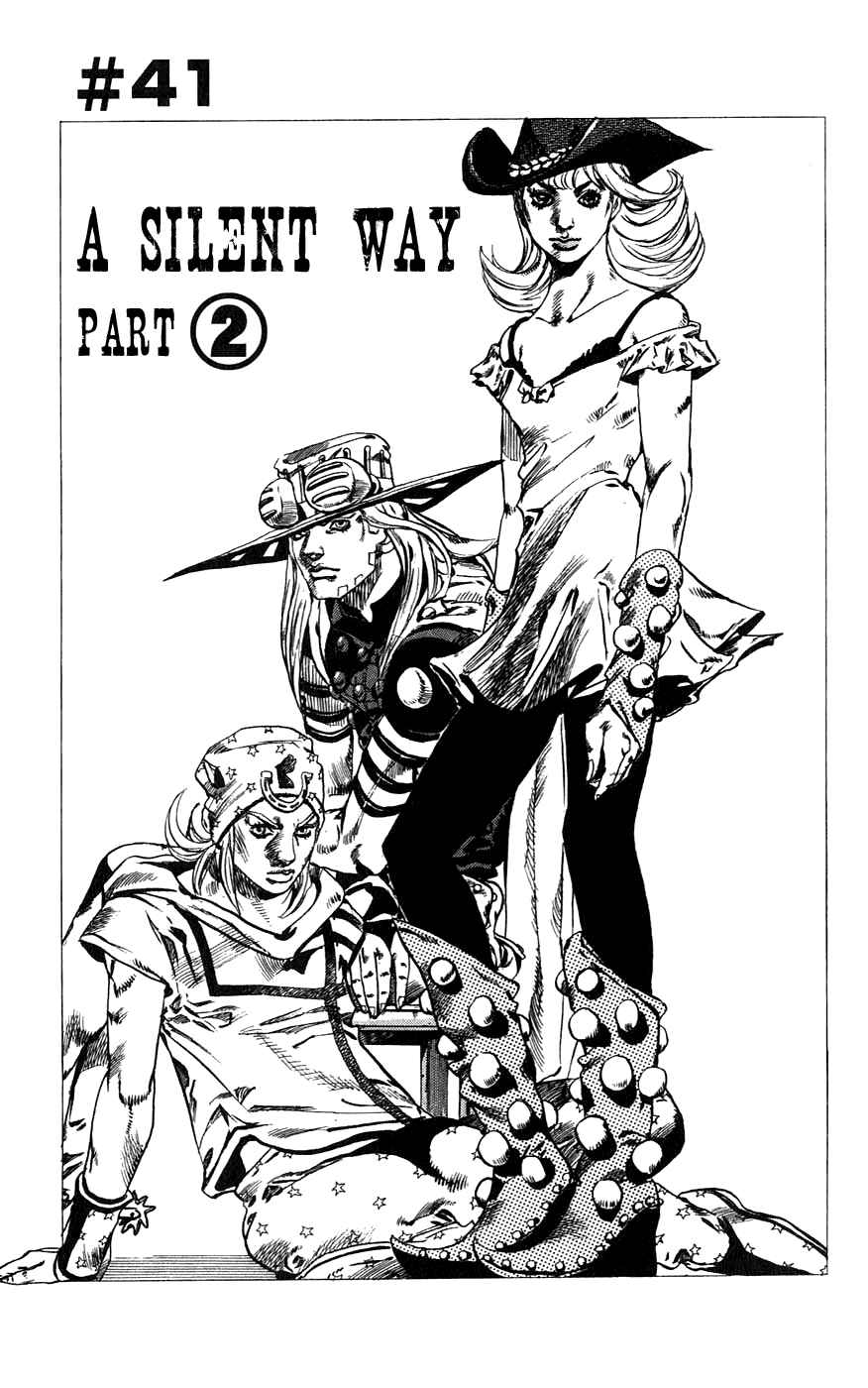 JoJo no Kimyou na Bouken: Part 7 - Steel Ball Run Chapter 41 - Page 1