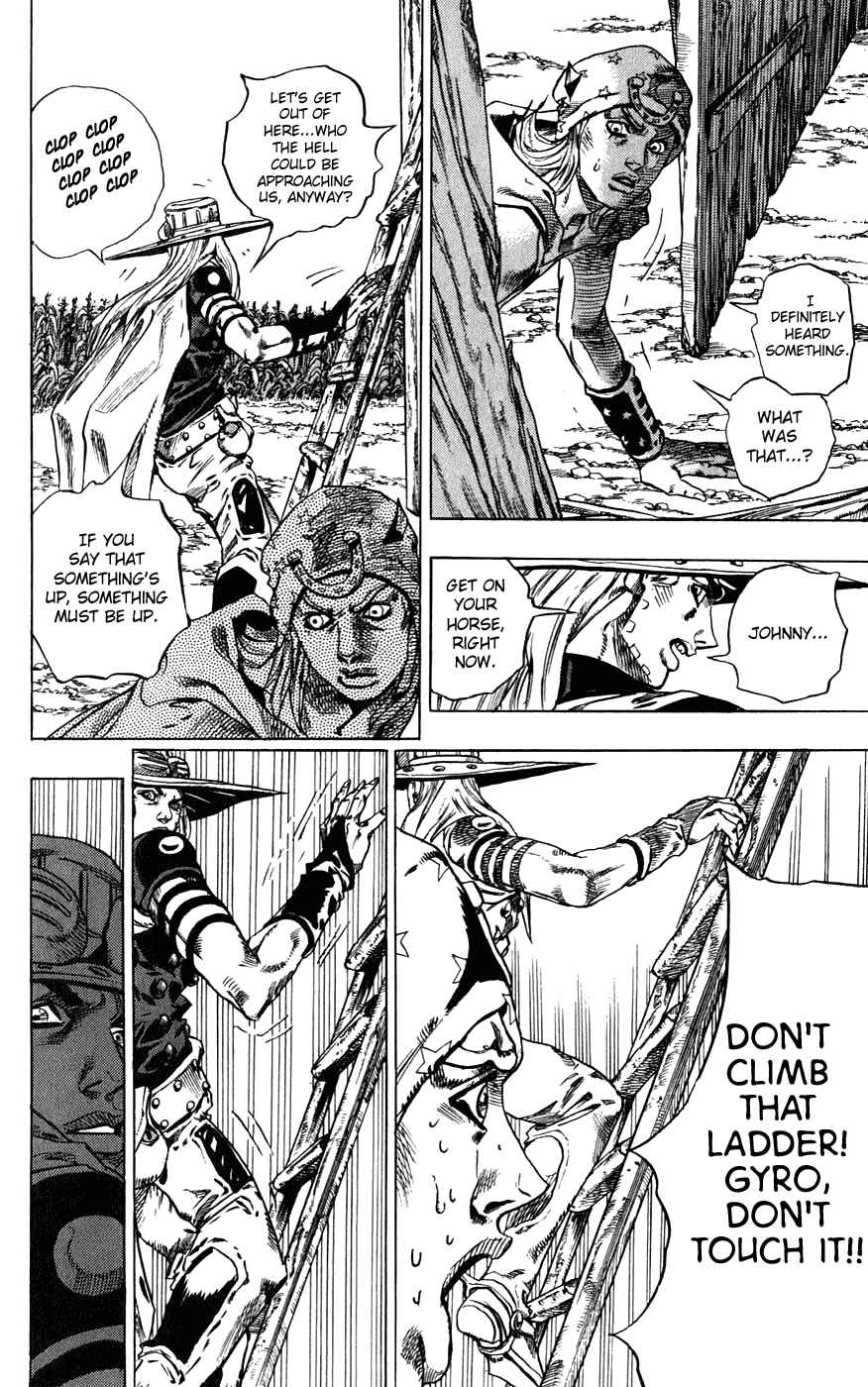 JoJo no Kimyou na Bouken: Part 7 - Steel Ball Run Chapter 41 - Page 15