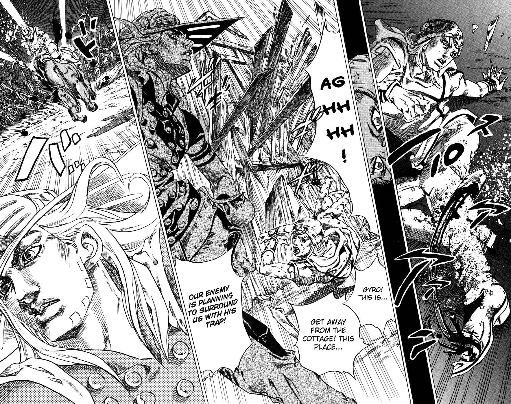 JoJo no Kimyou na Bouken: Part 7 - Steel Ball Run Chapter 41 - Page 22