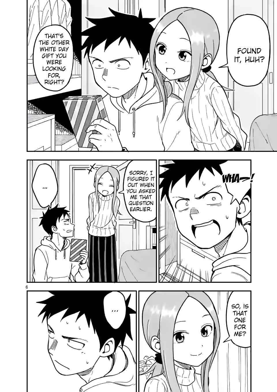 Karakai Jouzu no (Moto) Takagi-san Chapter 127 - Page 6