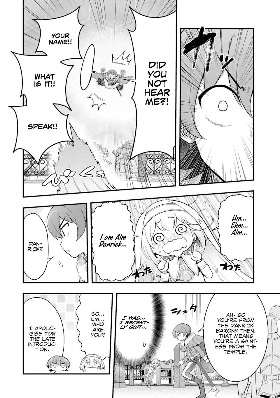 Hai Kouen no Homeless Seijo Chapter 2.4 - Page 1