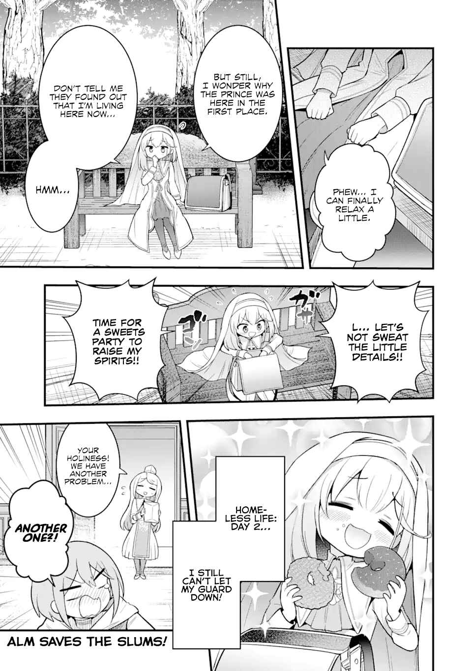 Hai Kouen no Homeless Seijo Chapter 2.4 - Page 11