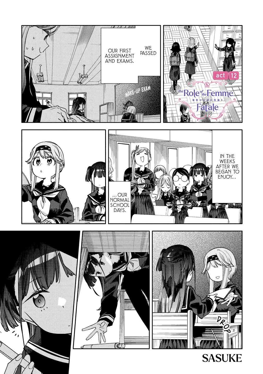 Mashou no Otome no Yakumawari Chapter 12 - Page 1