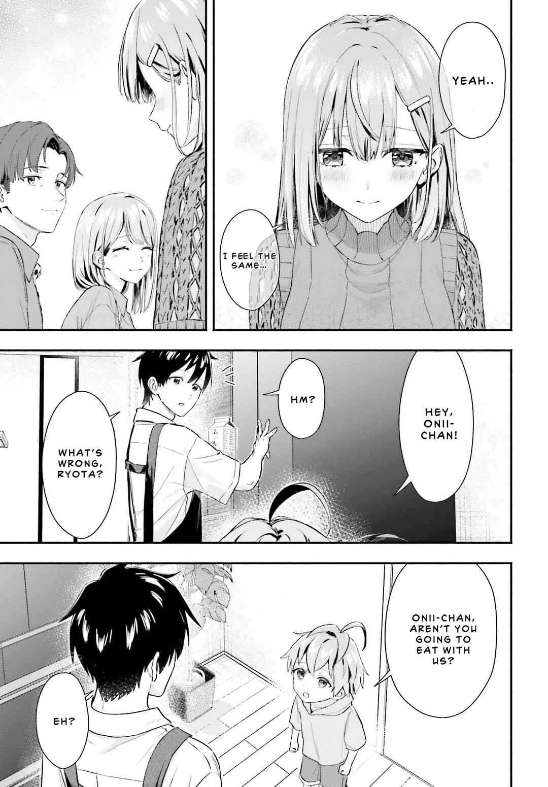 Kaji Daikou no Arubaito wo Hajimetara Gakuen Ichi no Bishoujo no Kazoku ni Kiniirarechaimashita. Chapter 5.2 - Page 3