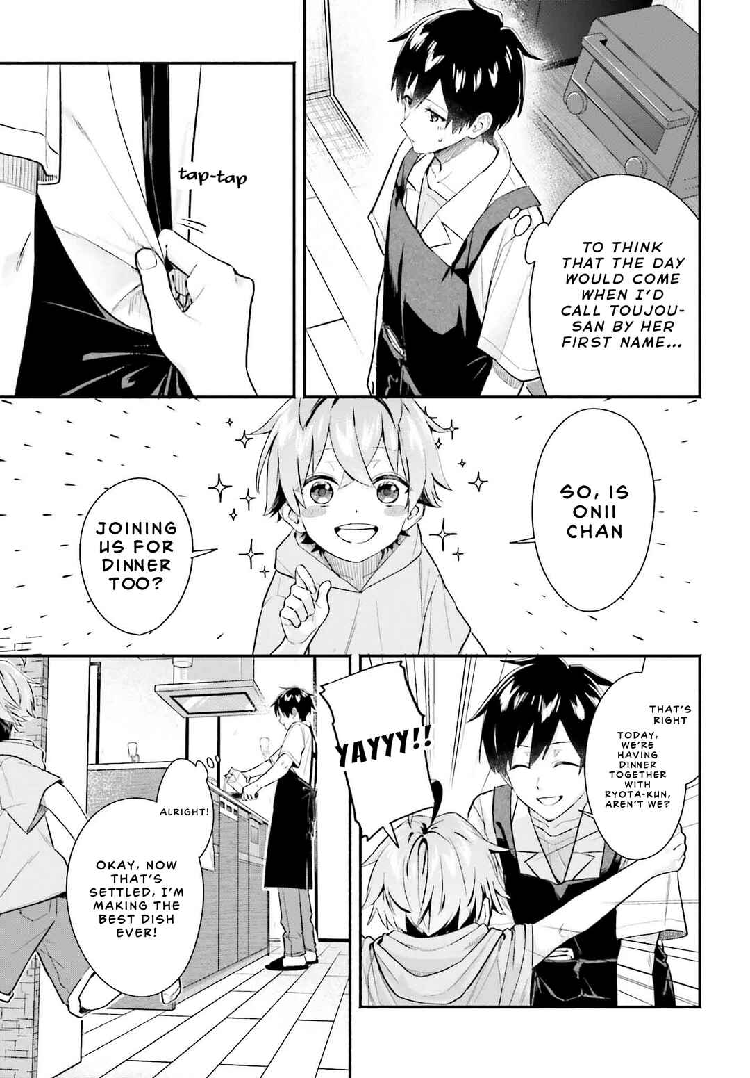 Kaji Daikou no Arubaito wo Hajimetara Gakuen Ichi no Bishoujo no Kazoku ni Kiniirarechaimashita. Chapter 5.2 - Page 7