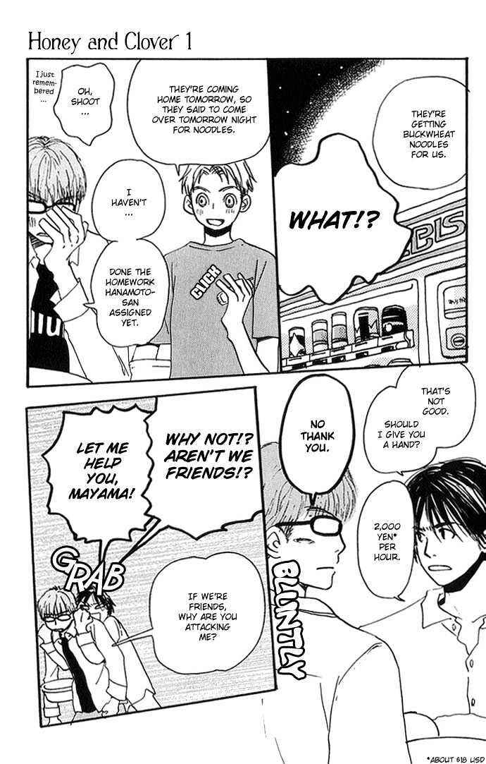 Hachimitsu to Clover Chapter 6 - Page 9