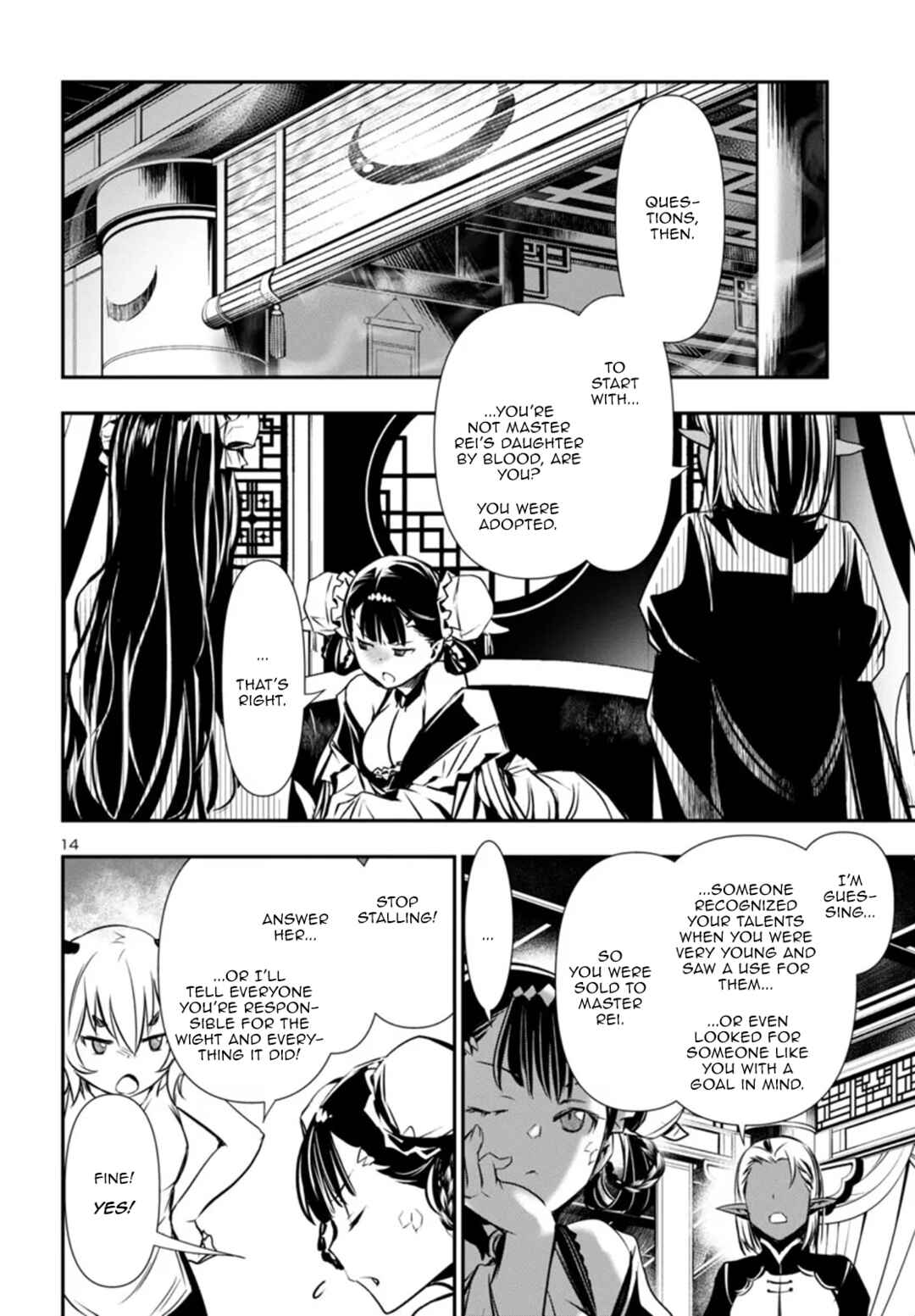 Shinju no Nectar Chapter 95 - Page 14