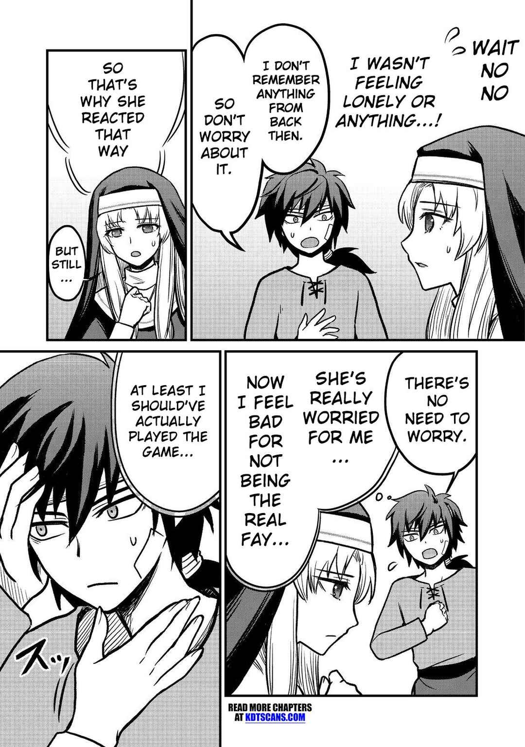 Jibun no koto o shujinkouda to shinjite yamanai fumidai ga, shujinkou o fumidai da to kanchigai shite, yuushou shite shimau o-hanashi desu Chapter 2 - Page 12
