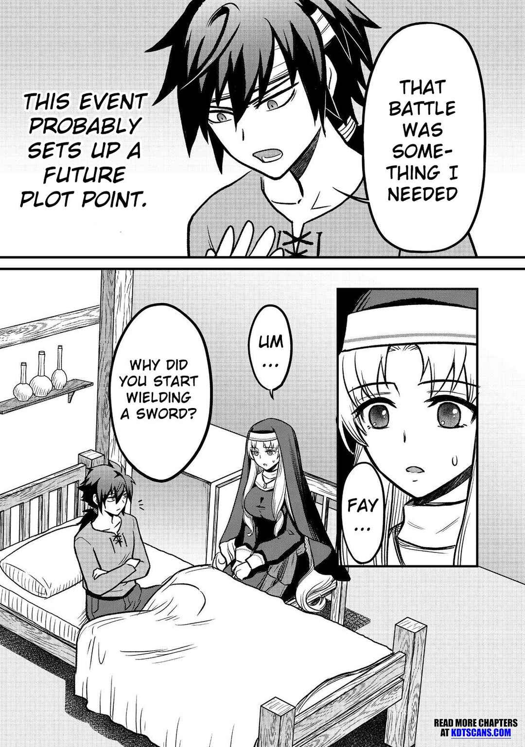 Jibun no koto o shujinkouda to shinjite yamanai fumidai ga, shujinkou o fumidai da to kanchigai shite, yuushou shite shimau o-hanashi desu Chapter 2 - Page 7