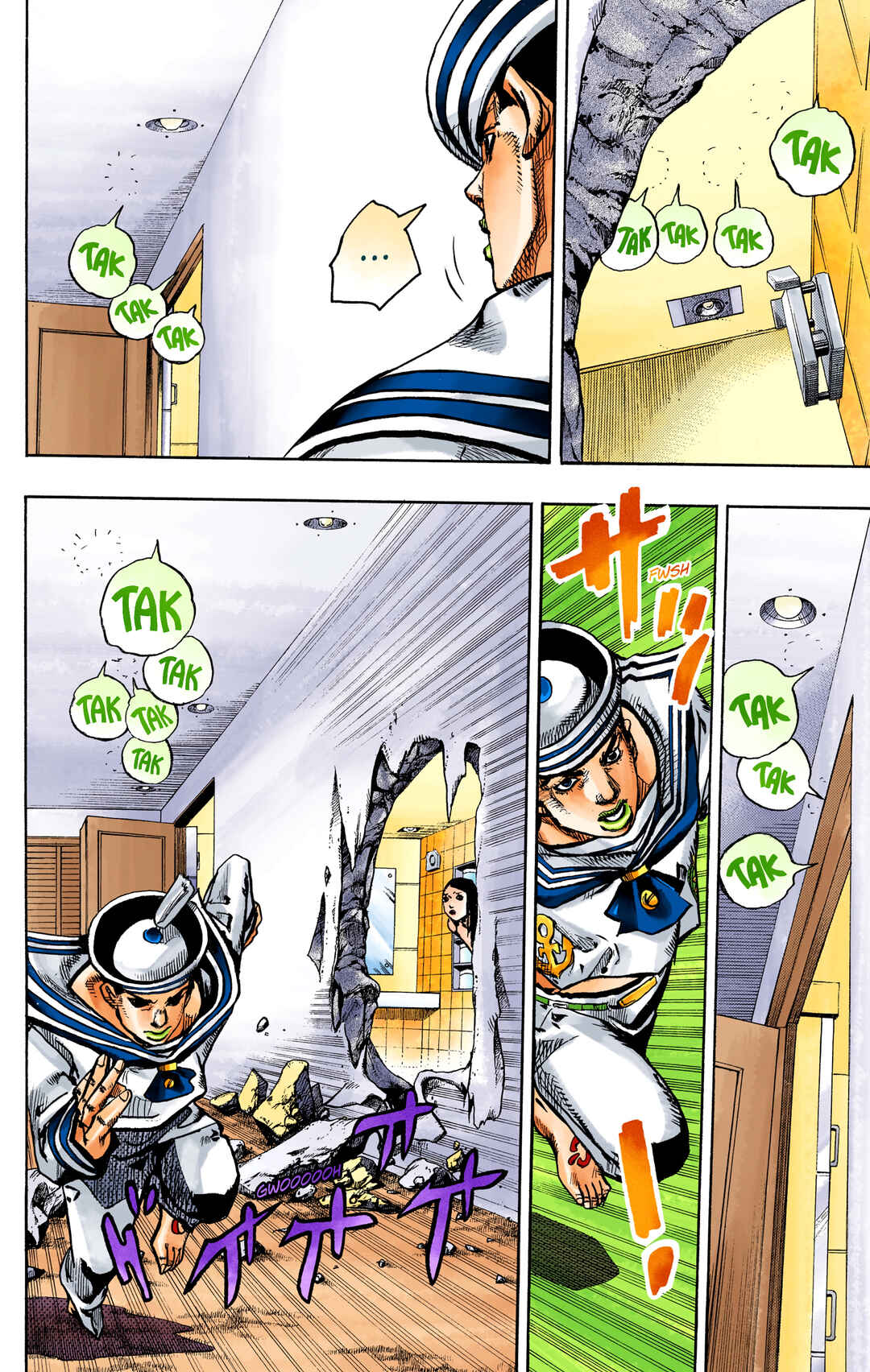 JoJo no Kimyou na Bouken: Part 8 - JoJolion Color-ban Chapter 4 - Page 38