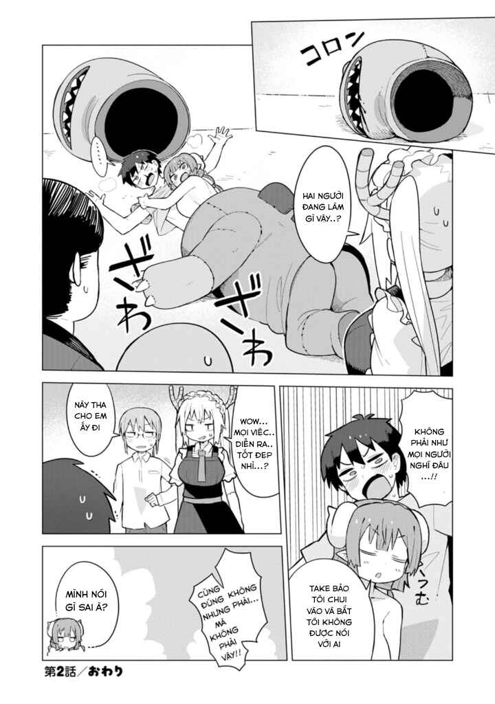 Kobayashi-san Chi no Maid Dragon - Iruru wa Koi toka Wakarimasen! Chapter 2 - Page 15