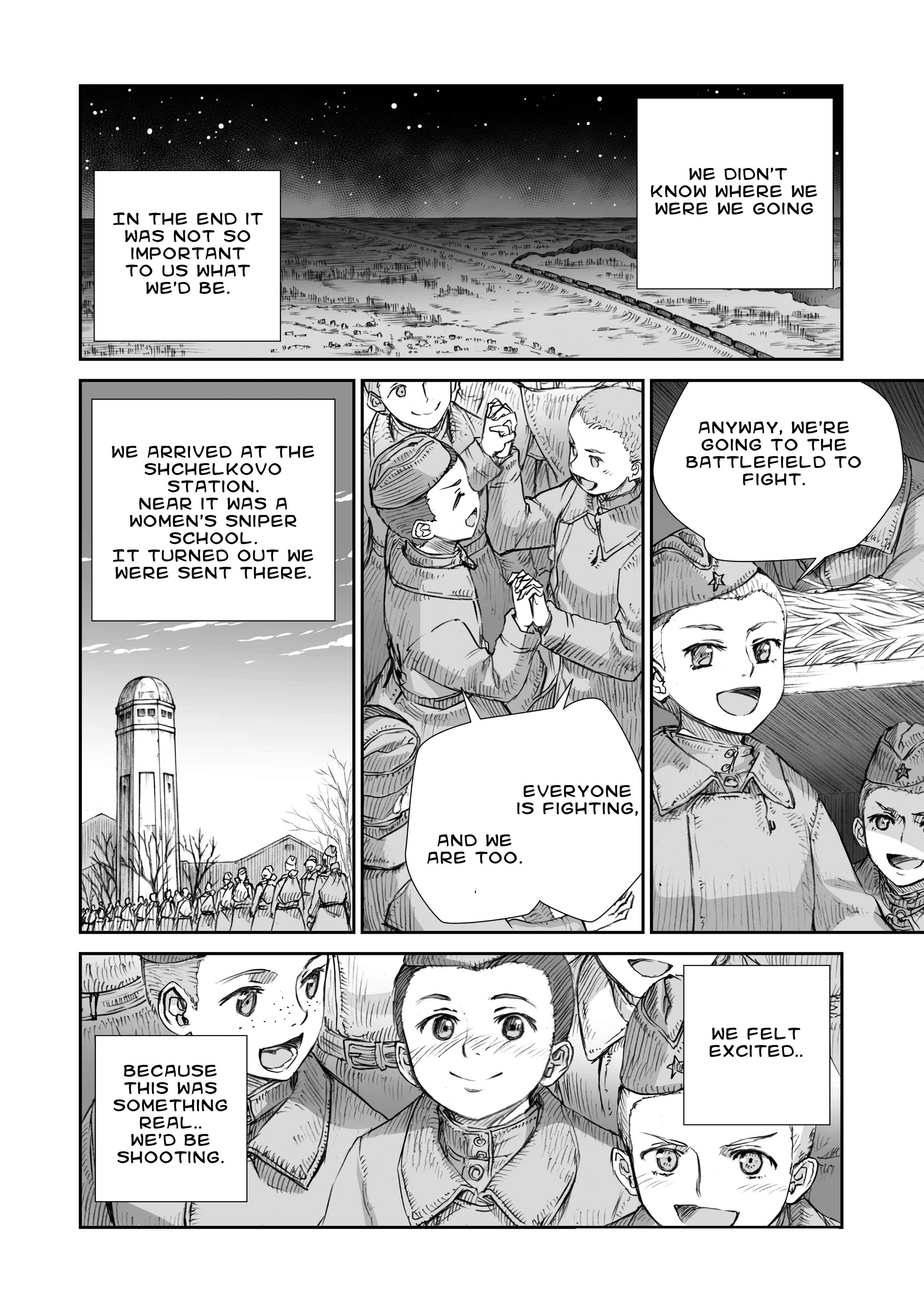 Sensou wa Onna no Kao wo Shiteinai Chapter 9 - Page 16