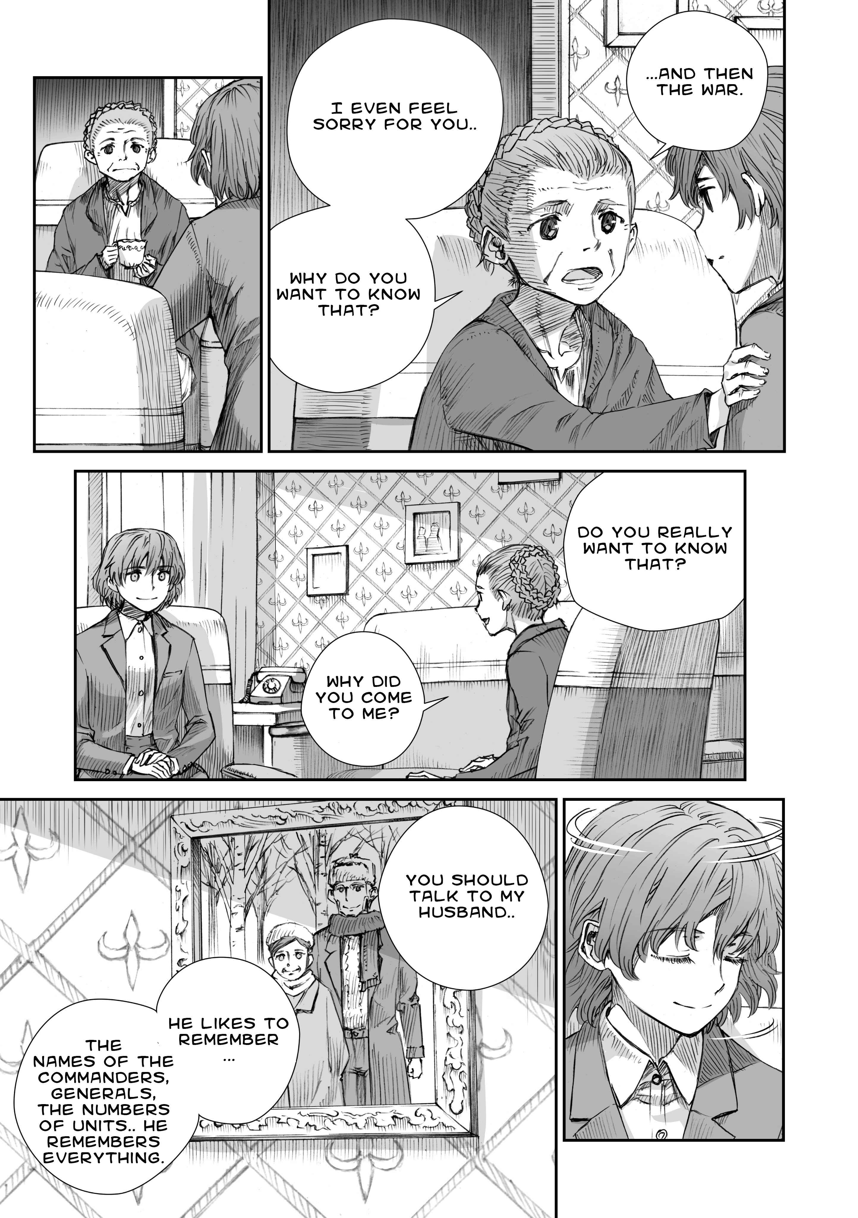 Sensou wa Onna no Kao wo Shiteinai Chapter 9 - Page 3