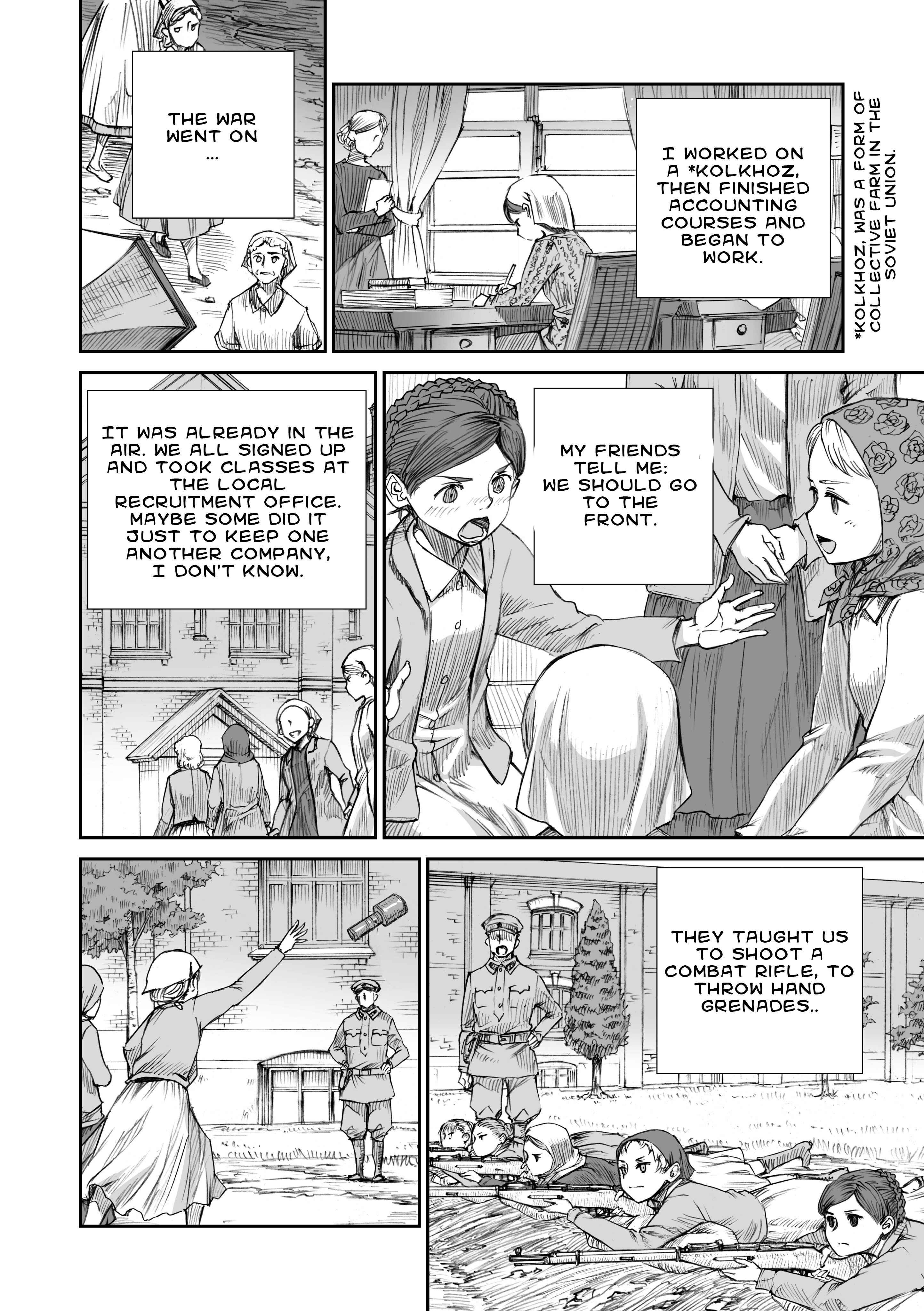 Sensou wa Onna no Kao wo Shiteinai Chapter 9 - Page 6