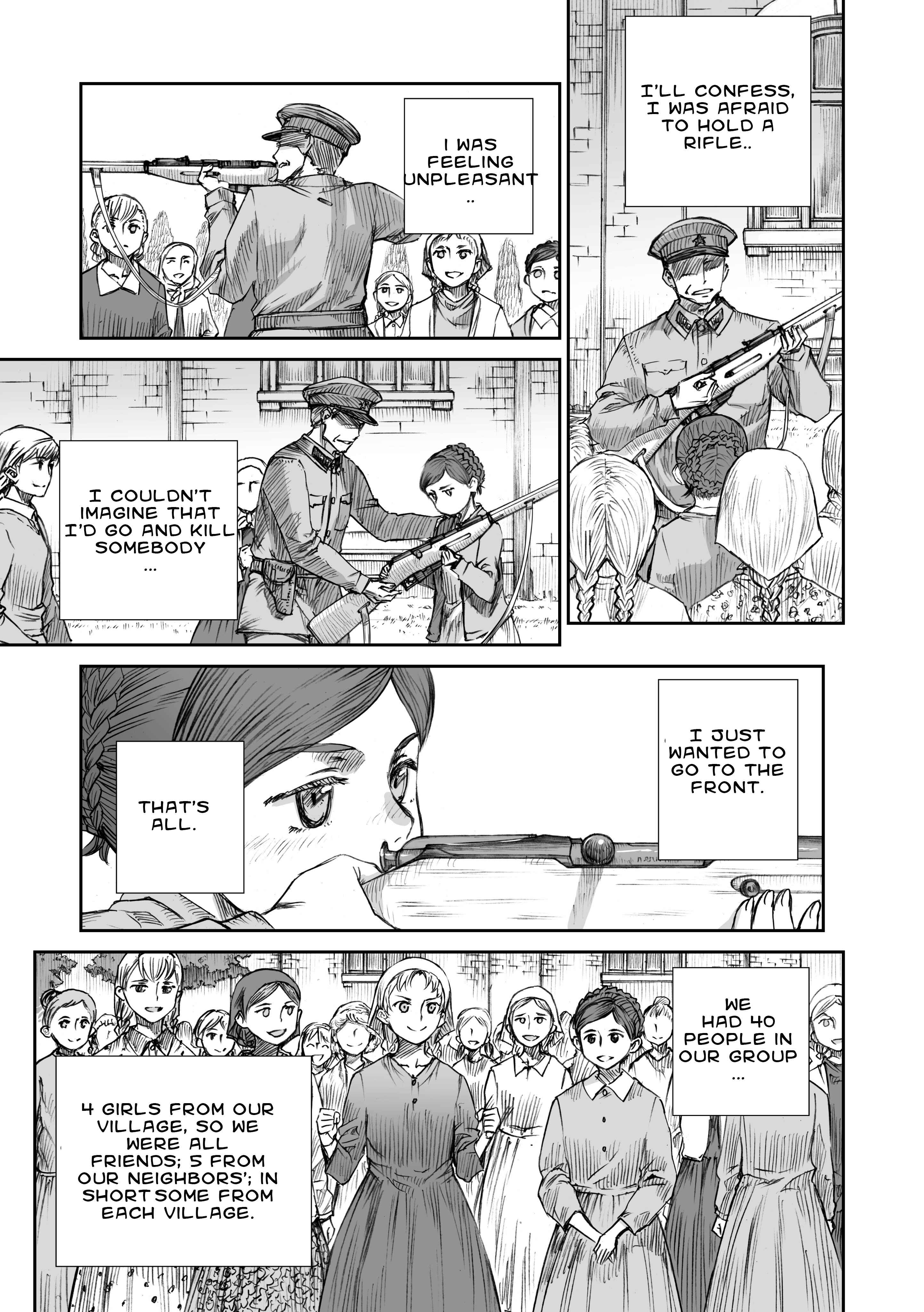 Sensou wa Onna no Kao wo Shiteinai Chapter 9 - Page 7