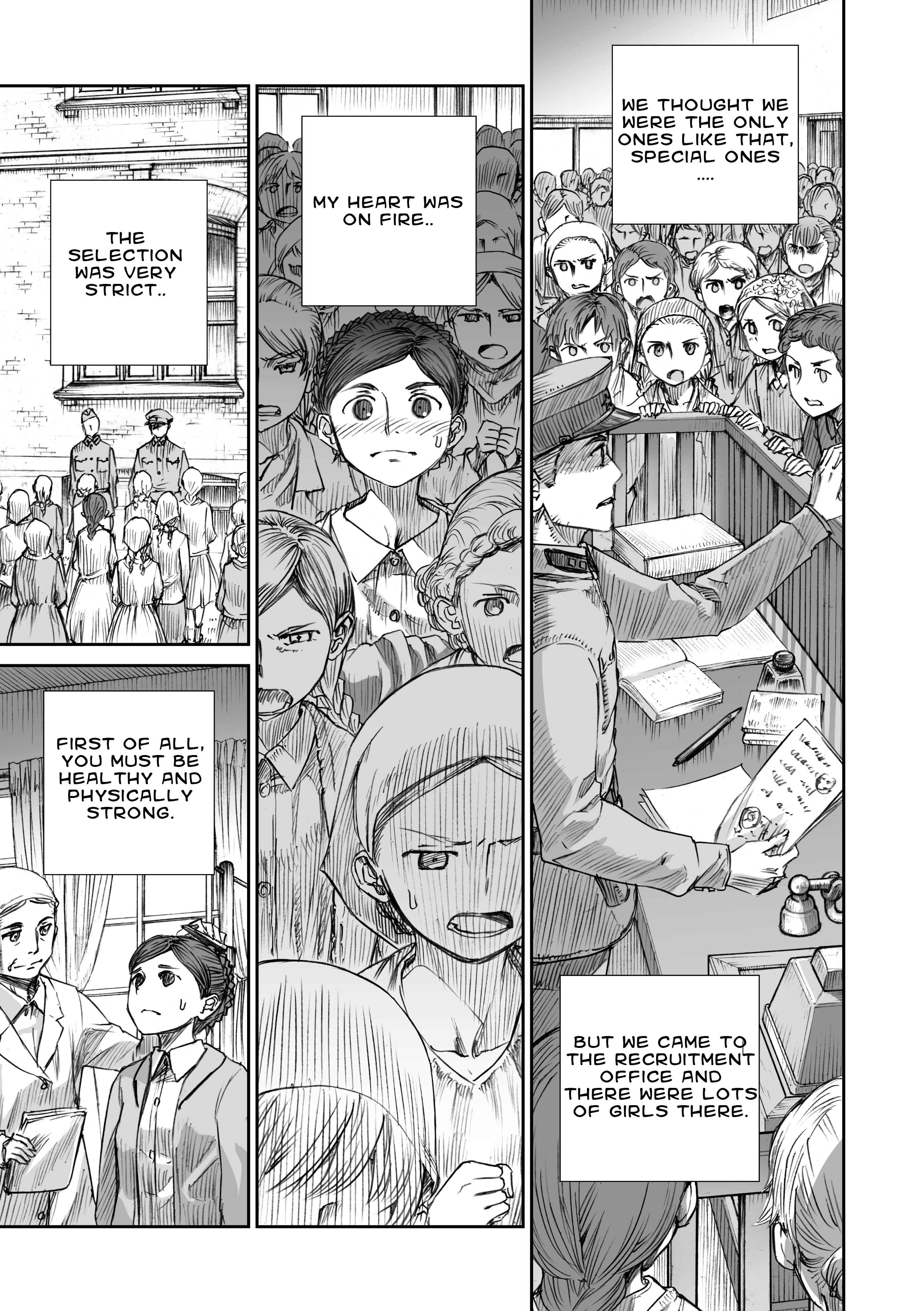 Sensou wa Onna no Kao wo Shiteinai Chapter 9 - Page 9