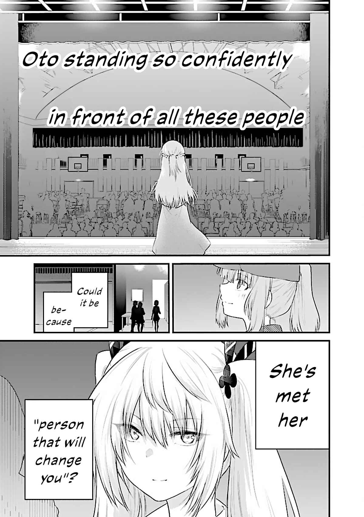 Koe ga dasenai Shoujo wa "Kanojo ga Yasashisugiru" to Omotte iru Chapter 55 - Page 7